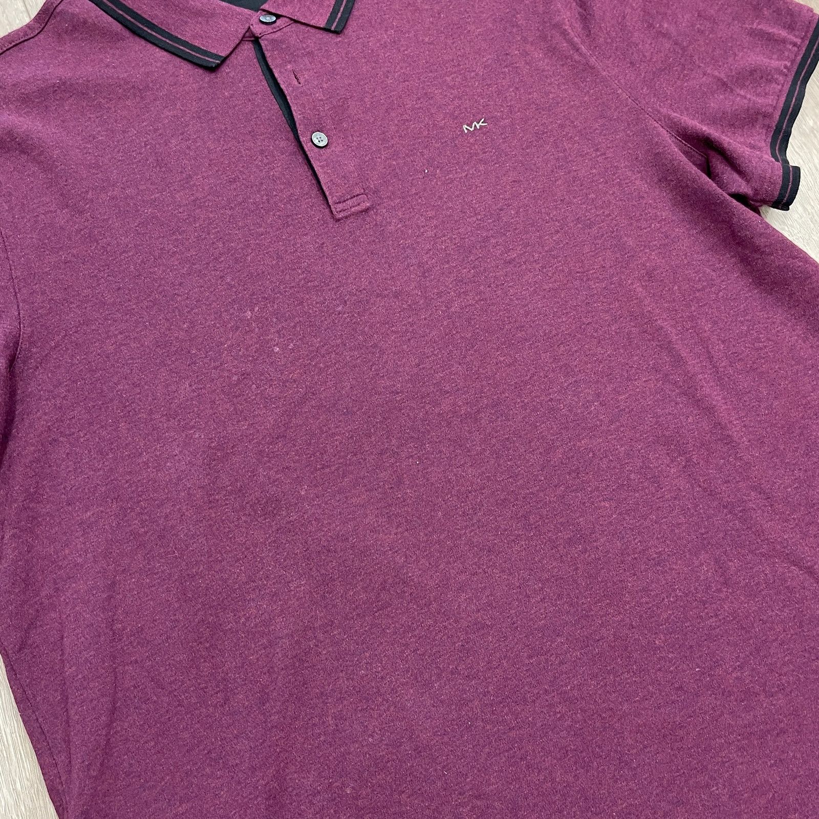 Michael Kors Michael Kors embroidered-logo golf polo shirt maroon size XL Size US XL / EU 56 / 4 - 3 Thumbnail