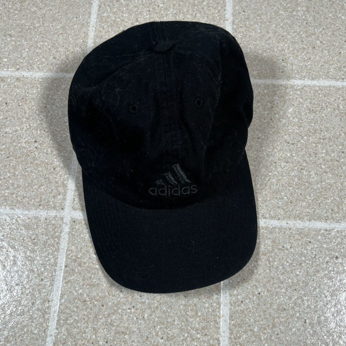 Adidas Black Adidas Baseball Cap Hat Size ONE SIZE - 1 Thumbnail