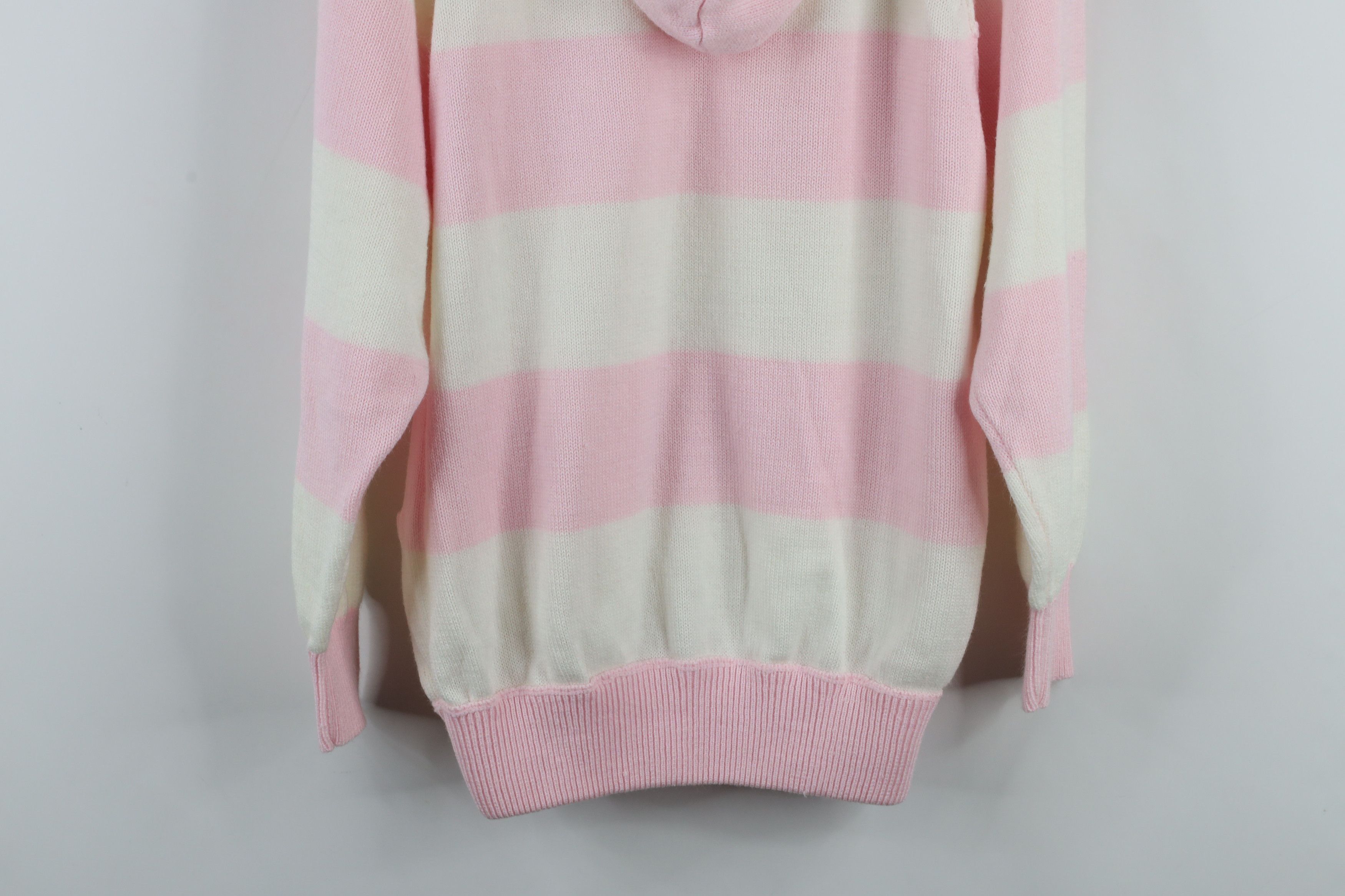 Vintage Vintage 90s Streetwear Block Knit After Hood Hoodie Sweater Size S / US 4 / IT 40 - 8 Thumbnail