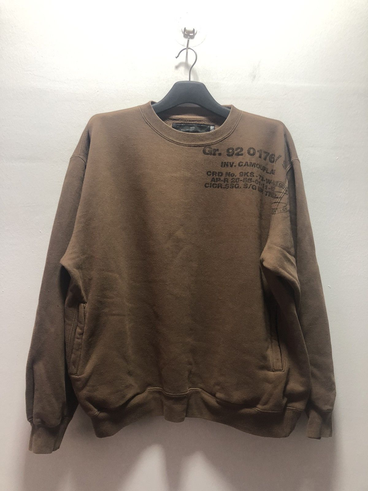 Number (N)ine Vintage NUMBERNINE X BREATH Sweatshirt Pocket Japan Size US L / EU 52-54 / 3 - 1 Thumbnail