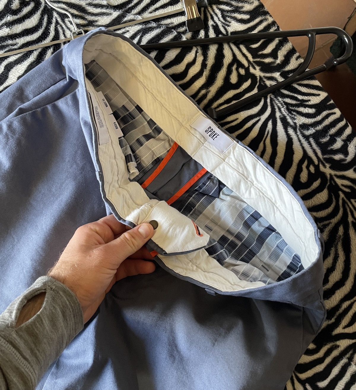 SPOKE Spoje Sharps Smart Italian cotton chinos Size US 32 / EU 48 - 14 Thumbnail