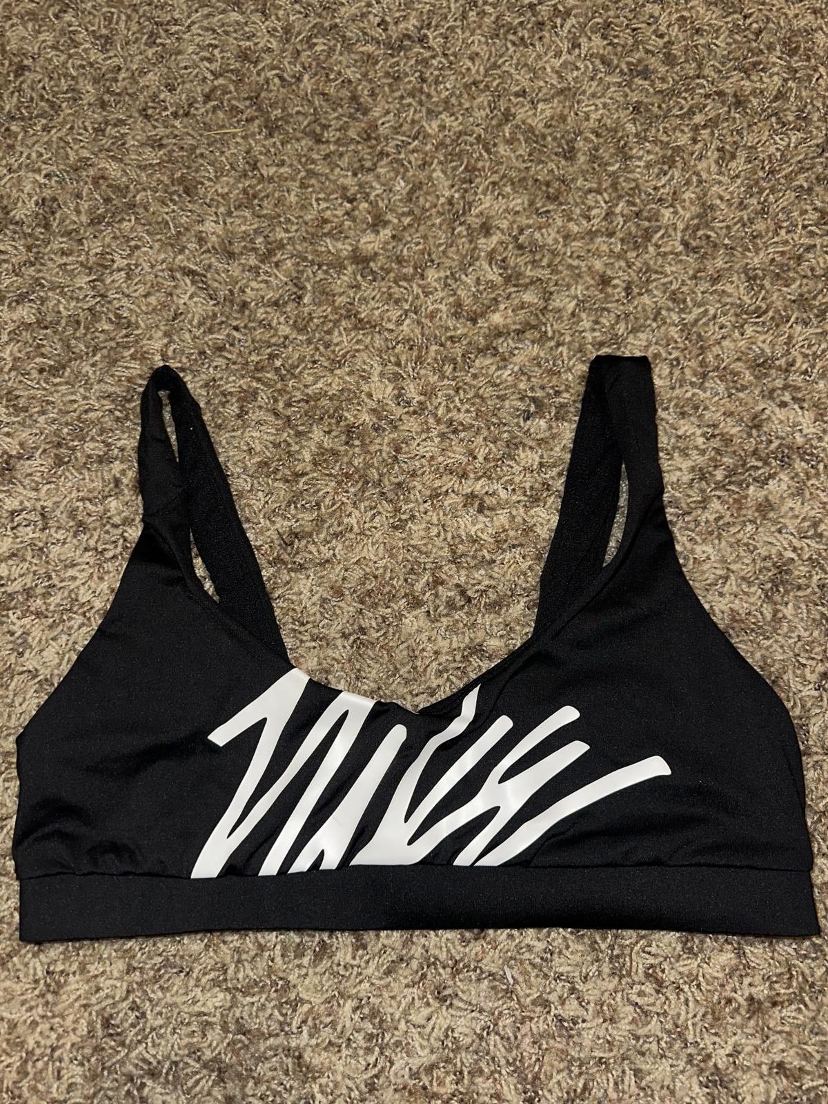 Nike Nike Women's Big Logo Lined Bikini Top Swim Size ONE SIZE - 1 Thumbnail