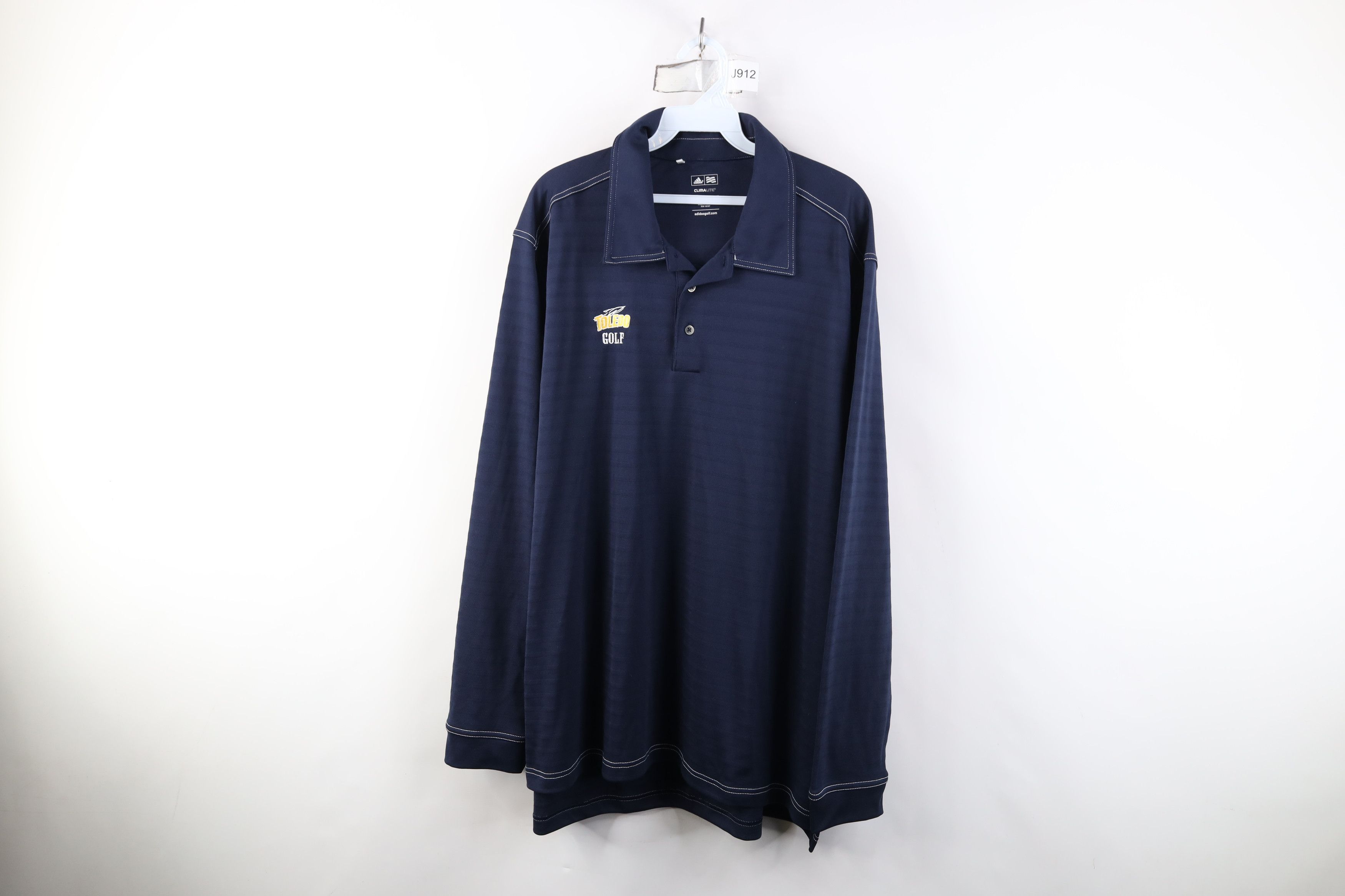 Adidas Adidas University of Toledo Golf Long Sleeve Polo Shirt Size US L / EU 52-54 / 3 - 1 Thumbnail