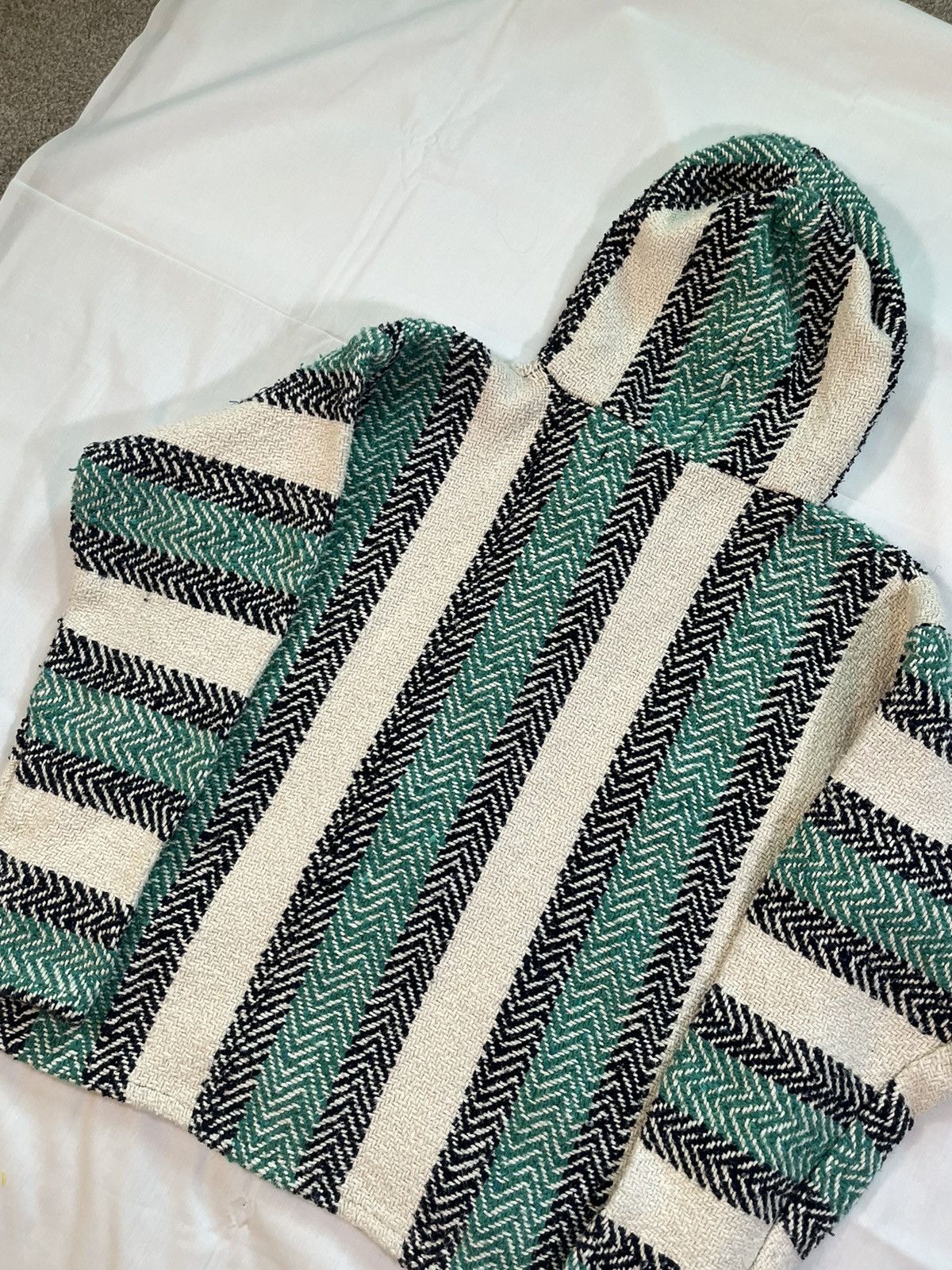 Baja Joe × Vintage Vintage Baja Joe Drug Rug Blanket Hoodie Size US S / EU 44-46 / 1 - 8 Thumbnail