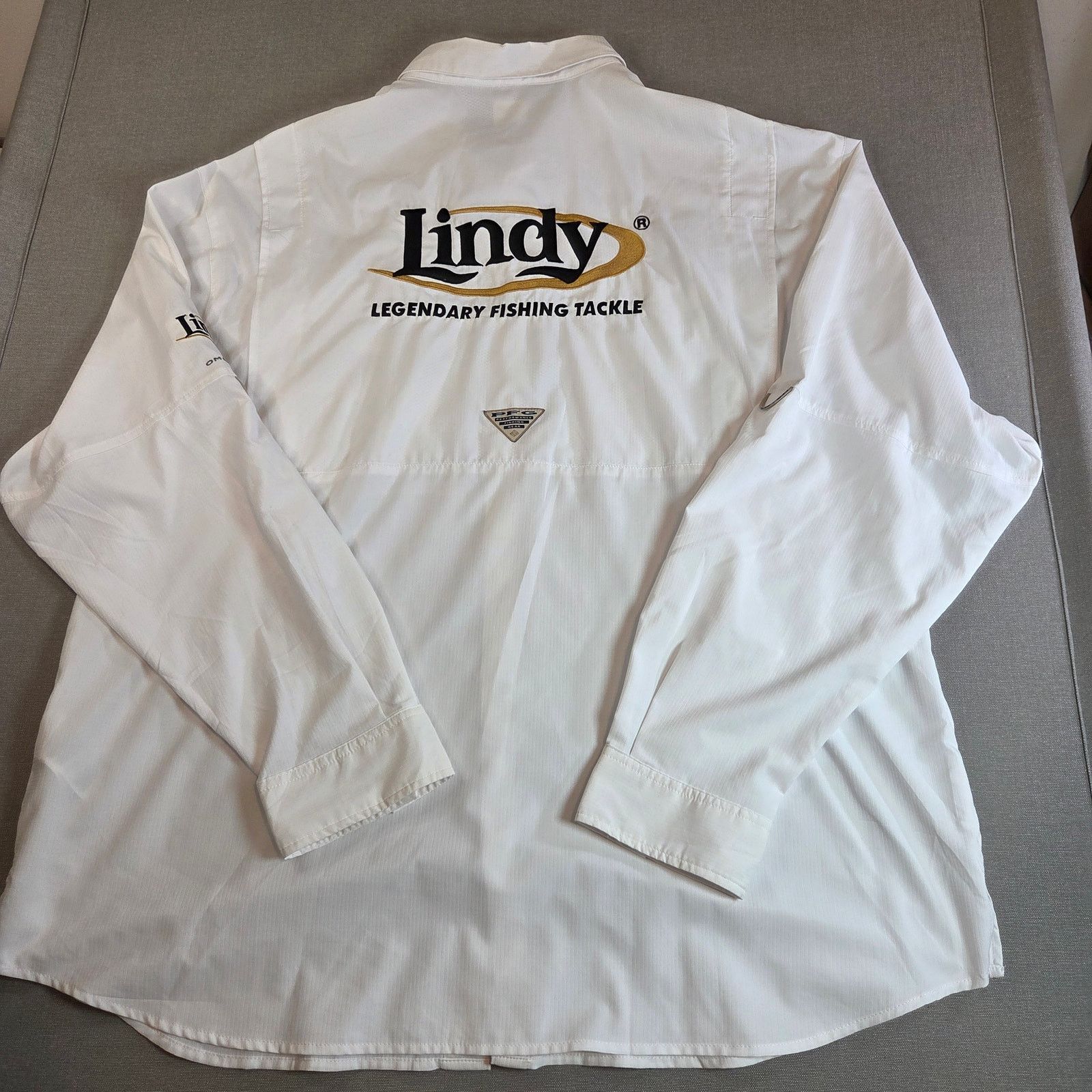 Columbia Columbia PFG Lindy Omni-Shade White Fishing Shirt XXL Size US XXL / EU 58 / 5 - 1 Thumbnail