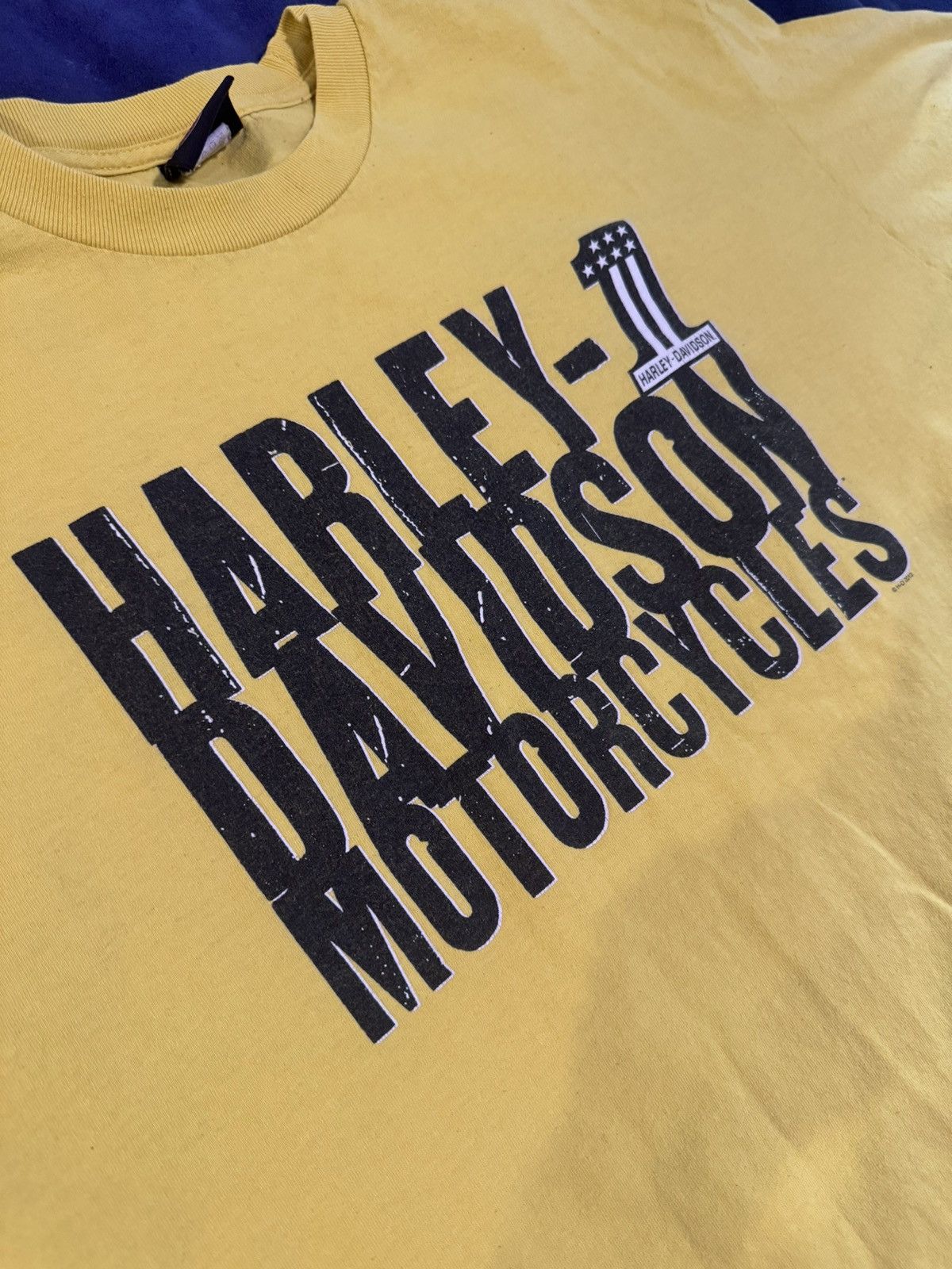 Harley Davidson × Vintage Harley Davidson Military Sales tshirt Size US L / EU 52-54 / 3 - 3 Thumbnail