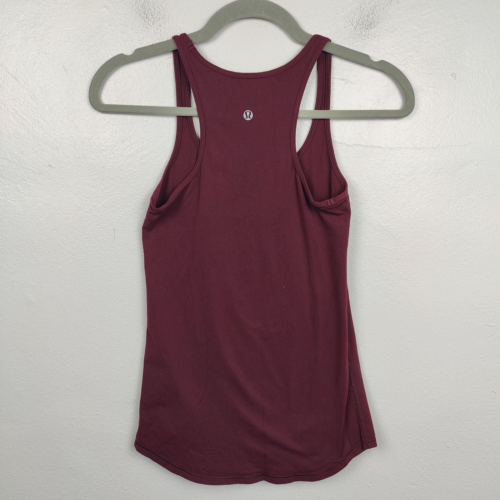 Lululemon Lululemon Cool Racerback II Tank Top Womens XS Deep Luxe Size XS / US 0-2 / IT 36-38 - 4 Thumbnail