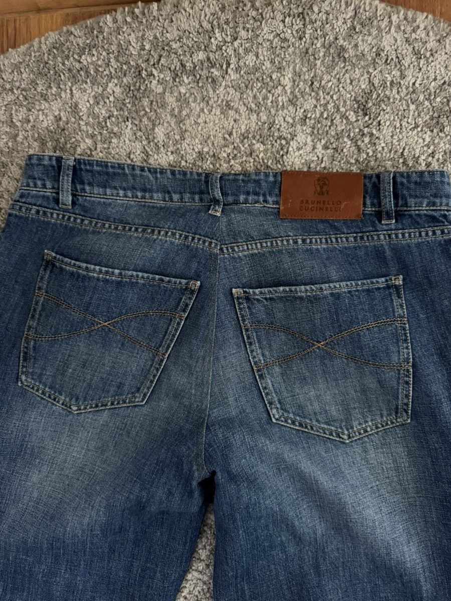 Brunello Cucinelli Brunello Cucinelli denim trousers hose pants Size US 36 / EU 52 - 8 Thumbnail