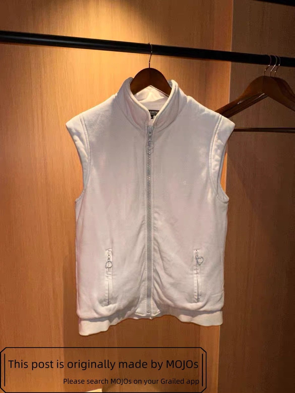 Raf Simons Sz 46 Raf Simons 05SS Logo Astro Vest Size US S / EU 44-46 / 1 - 1 Thumbnail