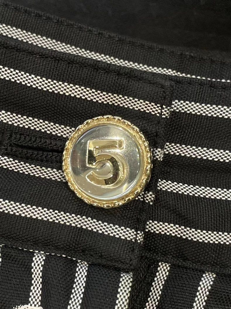 Chanel Chanel Striped trousers Size 28" / US 6 / IT 42 - 2 Thumbnail