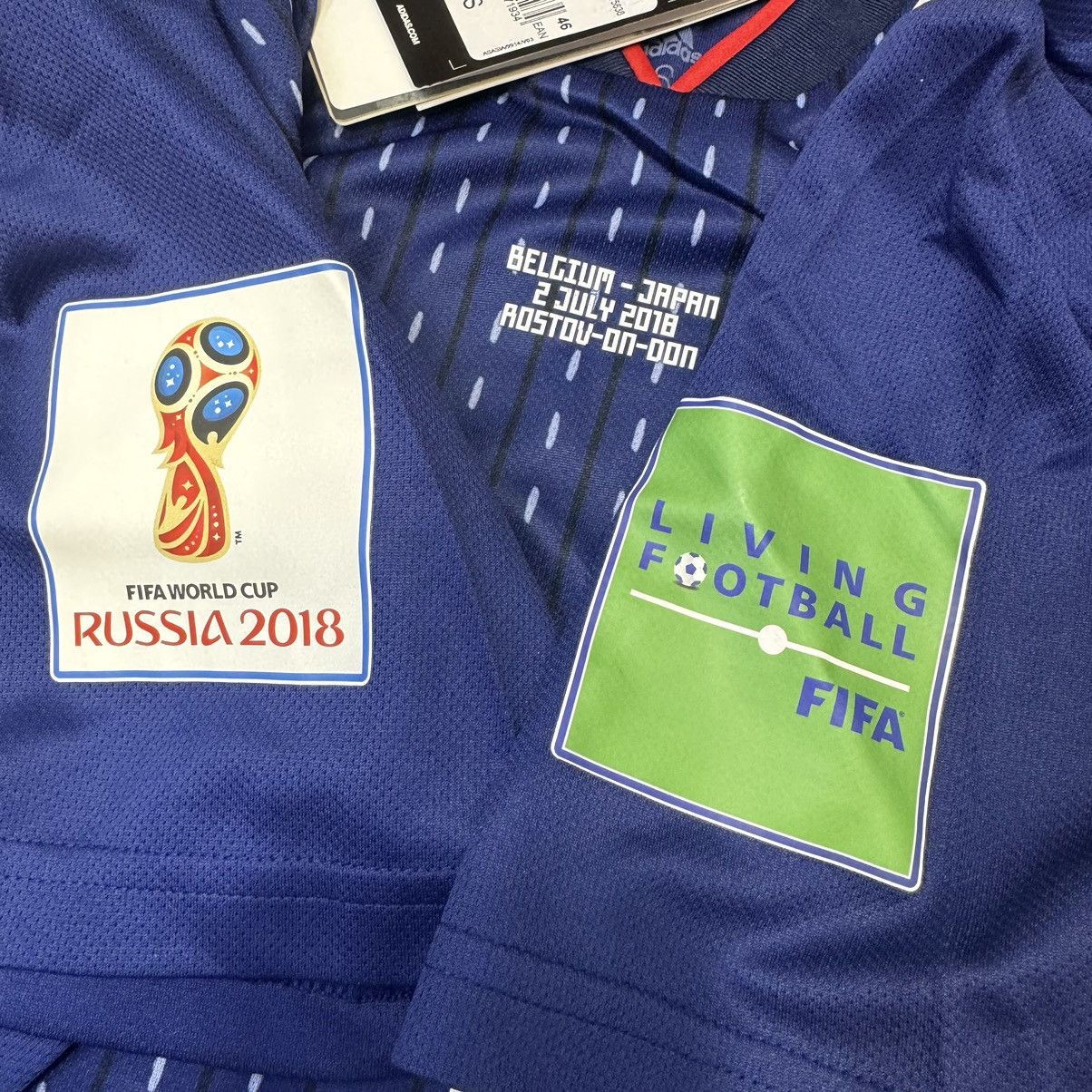 Adidas Japan World Cup 2018 home shirt #5 Nagatomo (Bnwt) Size US S / EU 44-46 / 1 - 5 Thumbnail