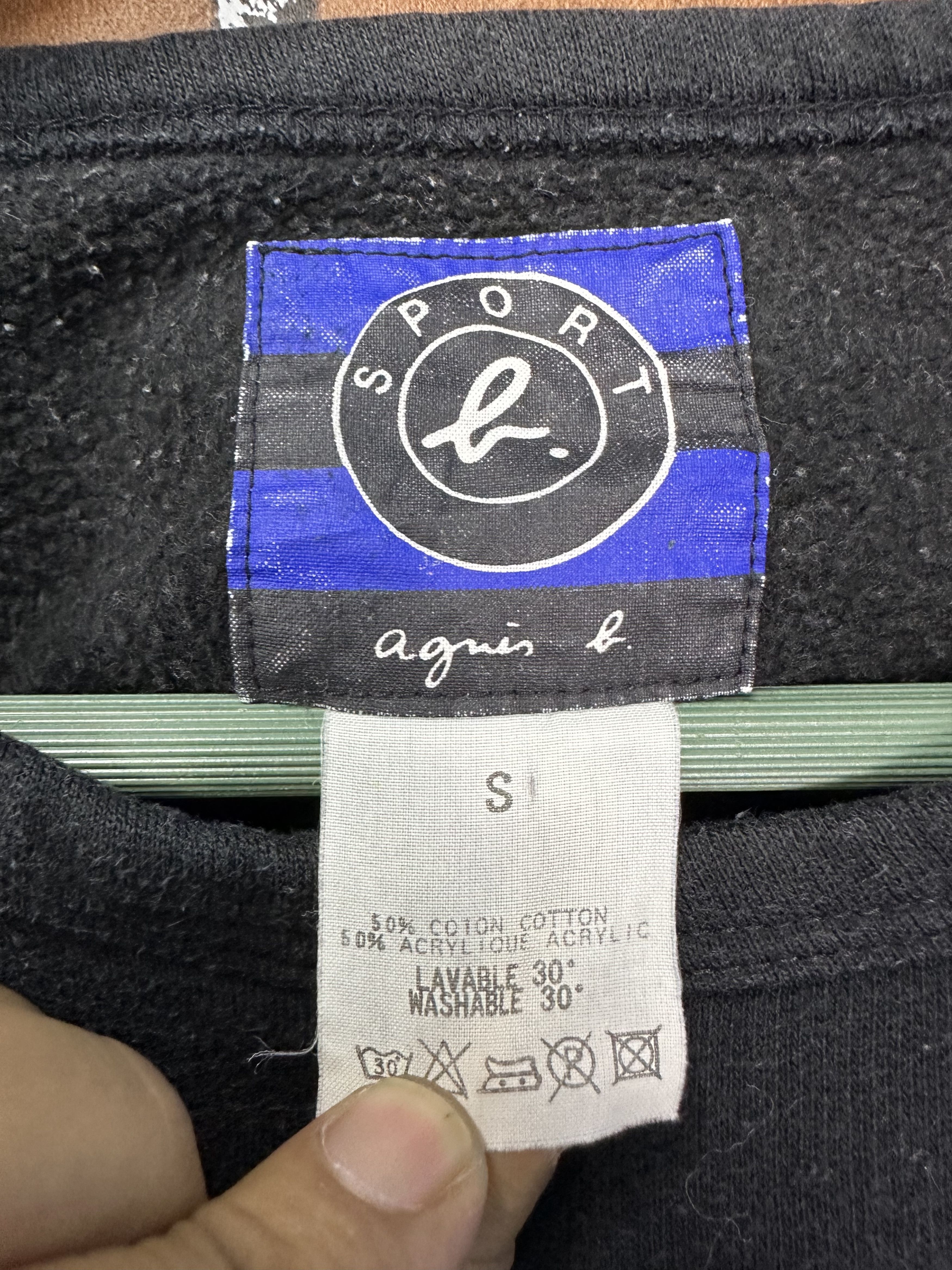 agnes b. Vintage Agnes B Sport Sweatshirt Z474 Size S / US 4 / IT 40 - 8 Thumbnail