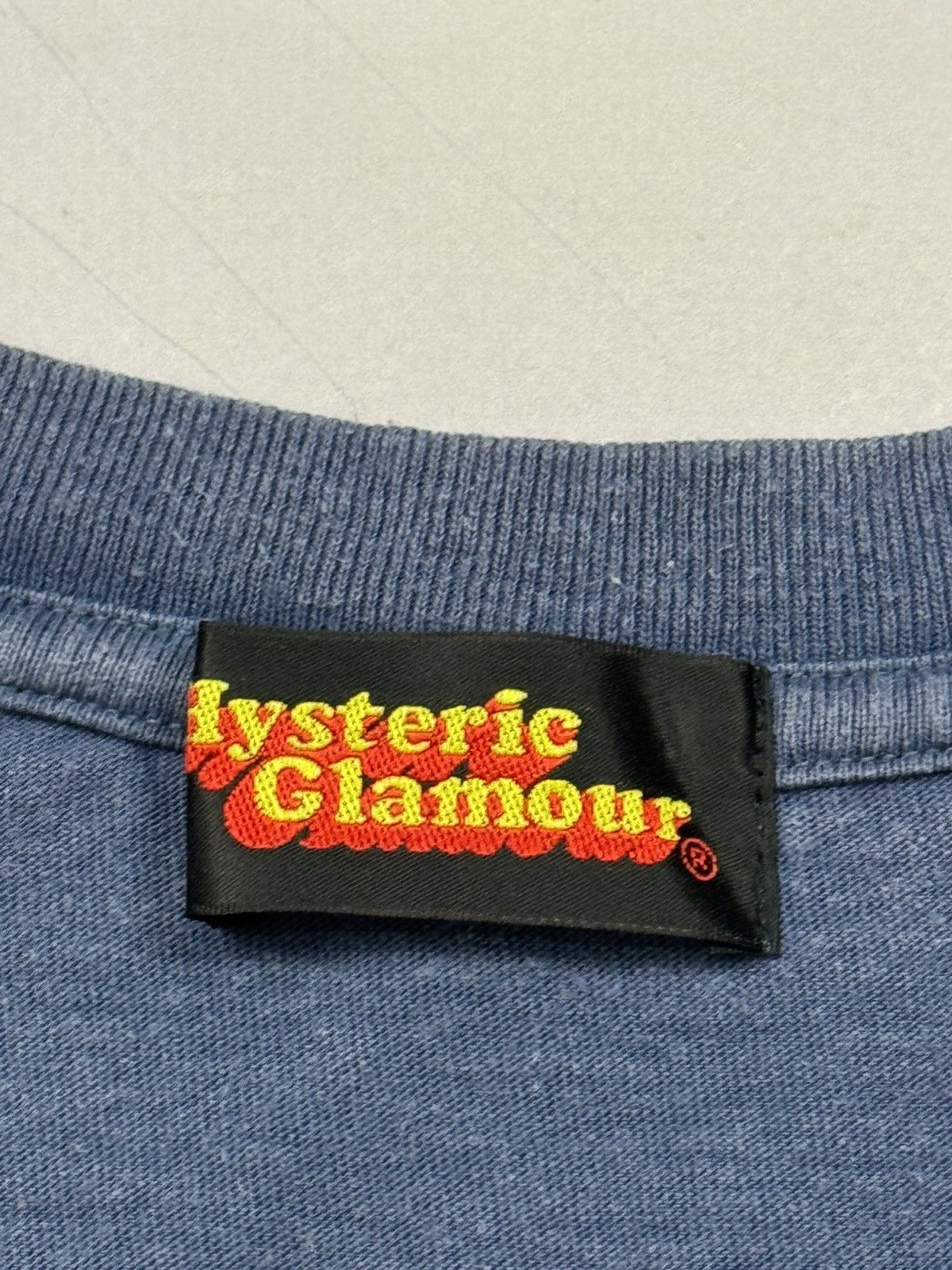 Hysteric Glamour 90s Hysteric Glamour Hell 69 Tee(Navy/M) Size US M / EU 48-50 / 2 - 6 Thumbnail