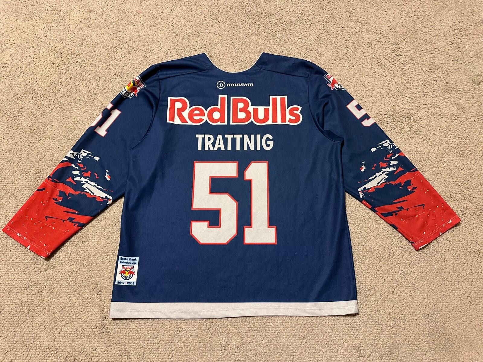 Other EC Red Bull Salzburg 2017/18 Ice Hockey Jersey TRATTNIG #51 Size US XL / EU 56 / 4 - 7 Thumbnail
