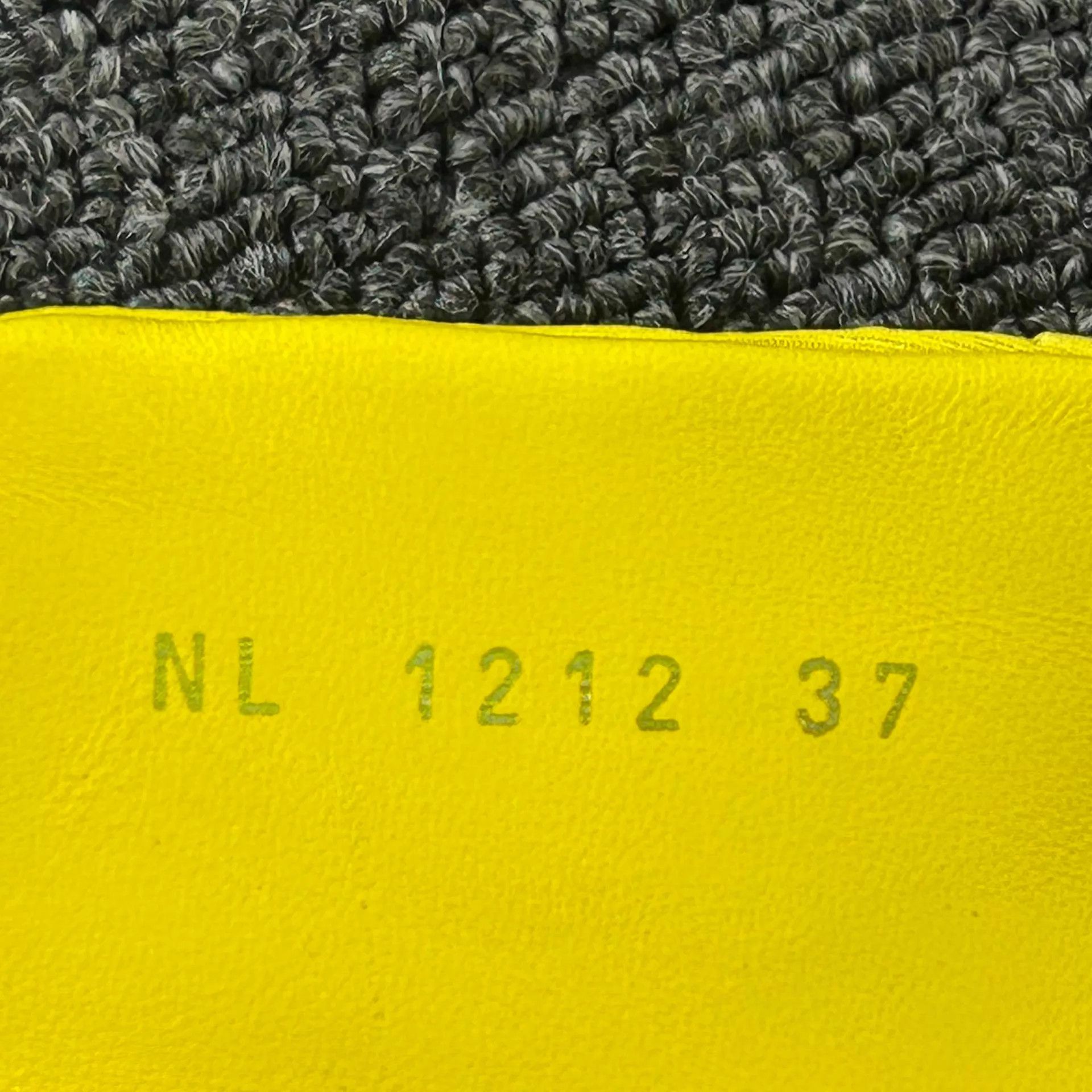 Louis Vuitton LV Yellow Embossed Monogram Slippers EU37 Size US 6.5 / IT 36.5 - 7 Thumbnail