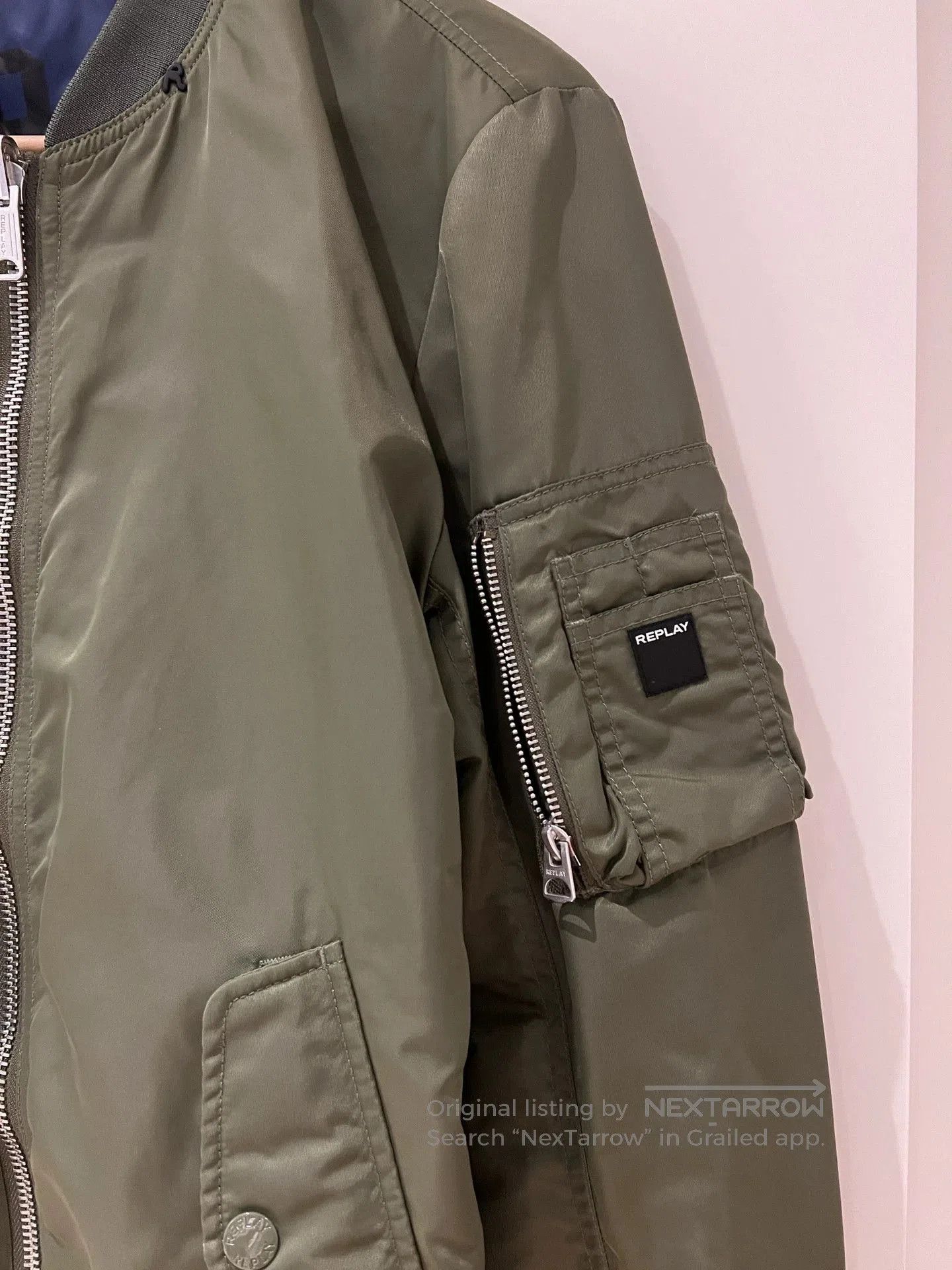 Replay Lightweight Reversible Jacket by Replay. Size US M / EU 48-50 / 2 - 2 Thumbnail