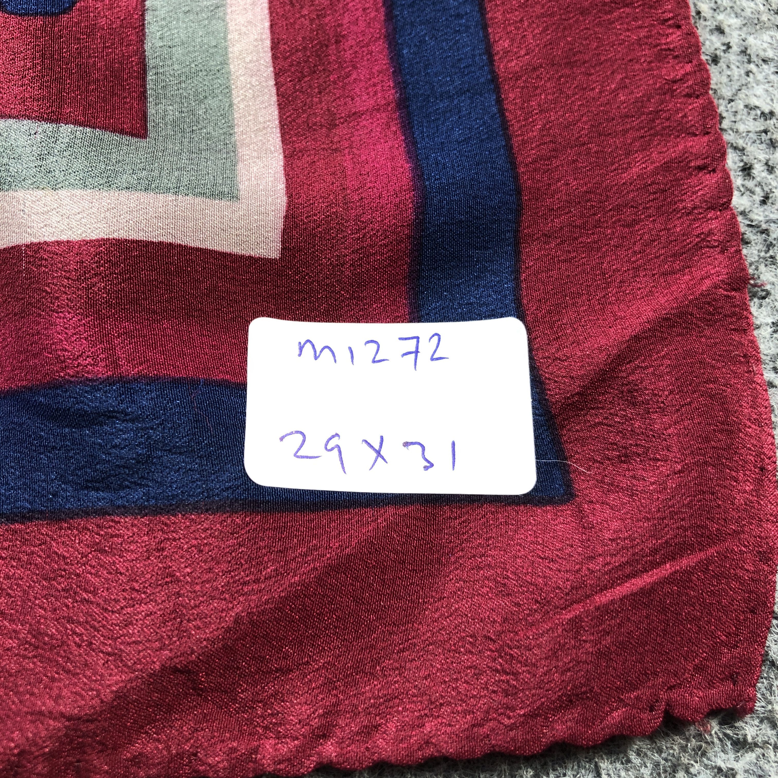 Vintage Vintage Roceil Floral Silk Scarf M1272 Size ONE SIZE - 8 Thumbnail