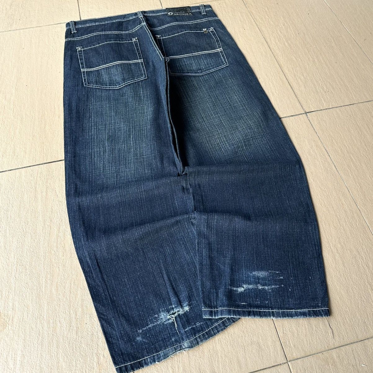 Southpole Rare Southpole Brown Tab Baggy Jeans Y2K Size US 42 / EU 58 - 4 Thumbnail