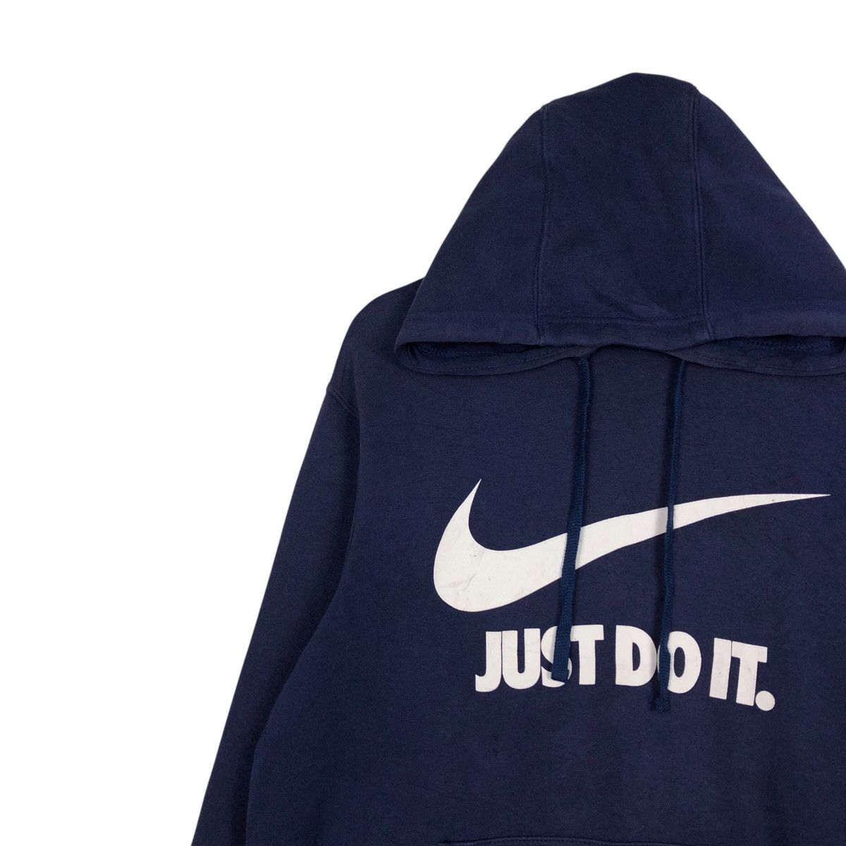 Nike 📌Vintage Hoodie Pull Over Nike Big Logo Size US L / EU 52-54 / 3 - 8 Thumbnail
