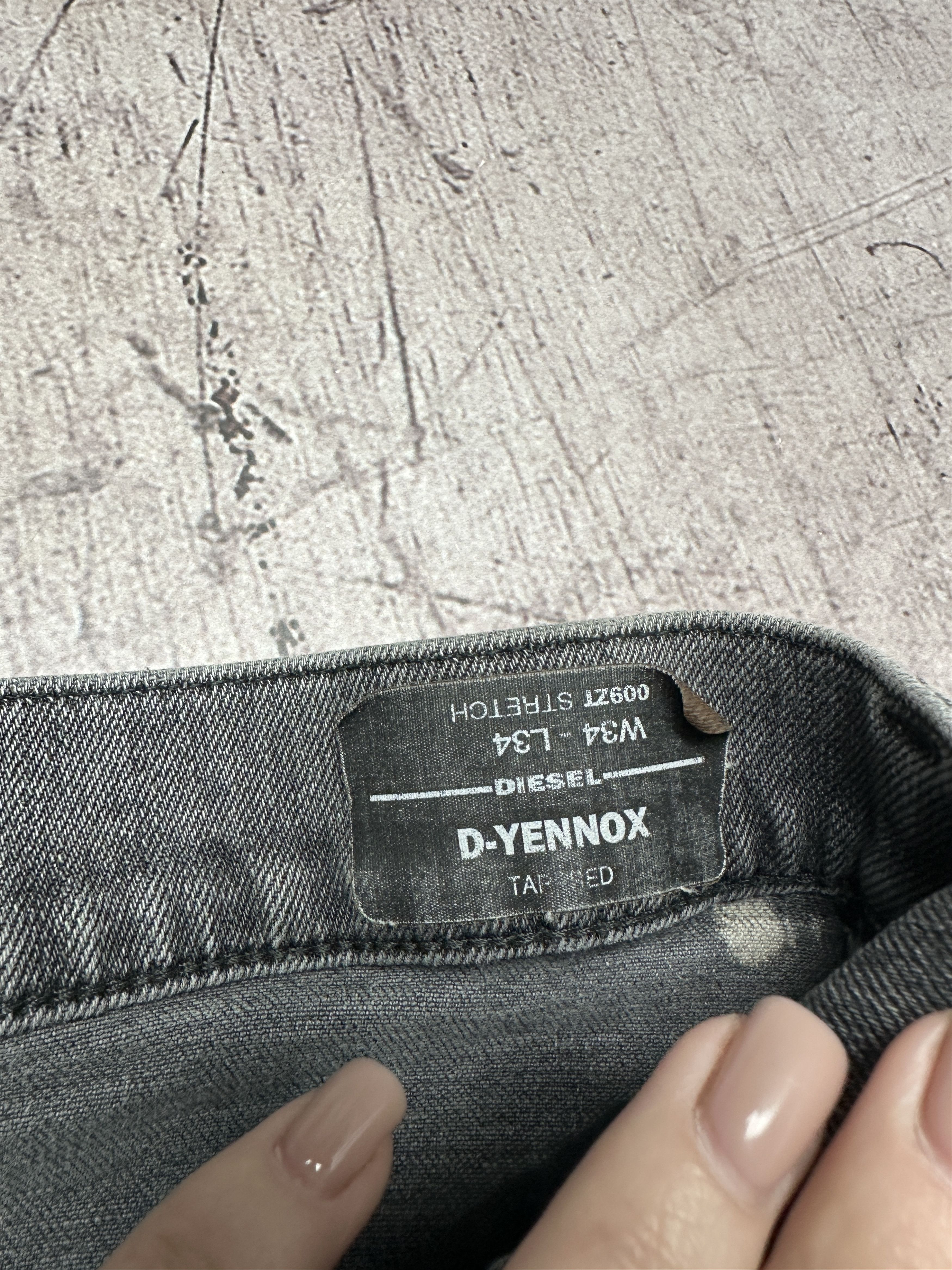 Diesel Diesel D-Yennox Mens Denim Pants Jeans Size US 34 / EU 50 - 4 Thumbnail