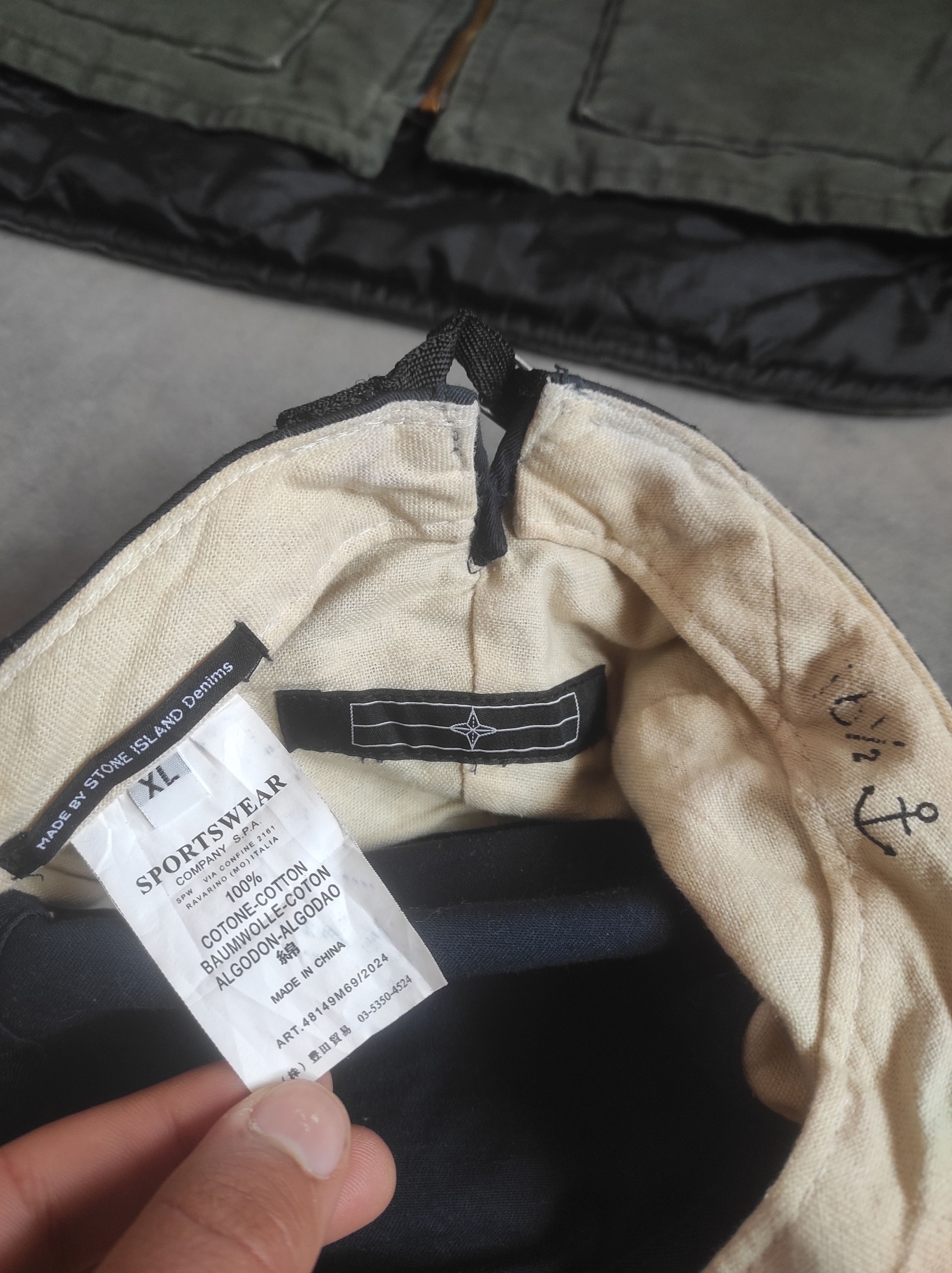 Stone Island Stone island Denims Vintag Massimo Osti PRE-OWNED Mens Navy Size ONE SIZE - 9 Thumbnail
