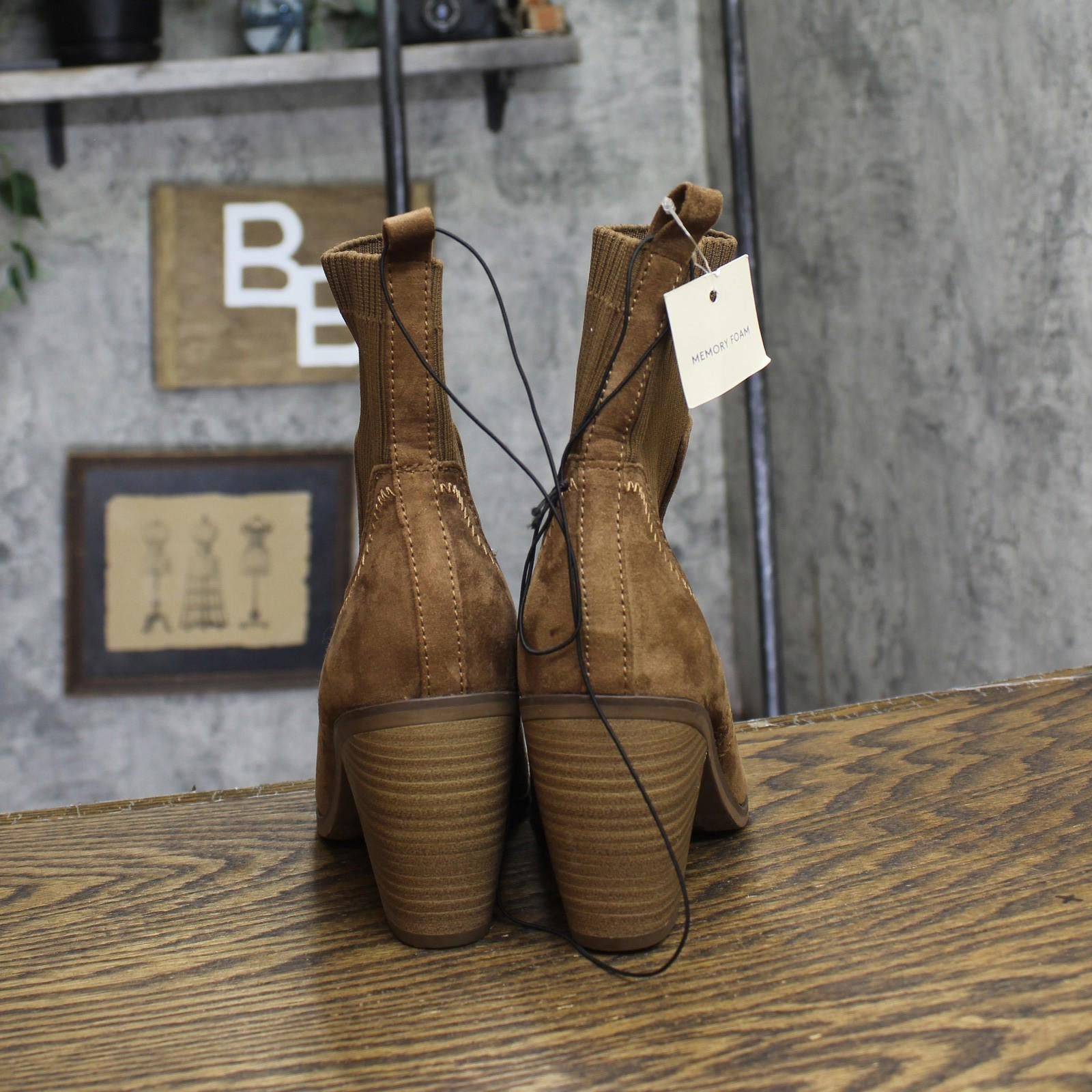Other Nwt Universal Thread Ankle Boots 88225769 Cognac Brown 6m Size US 6 / IT 36 - 4 Thumbnail