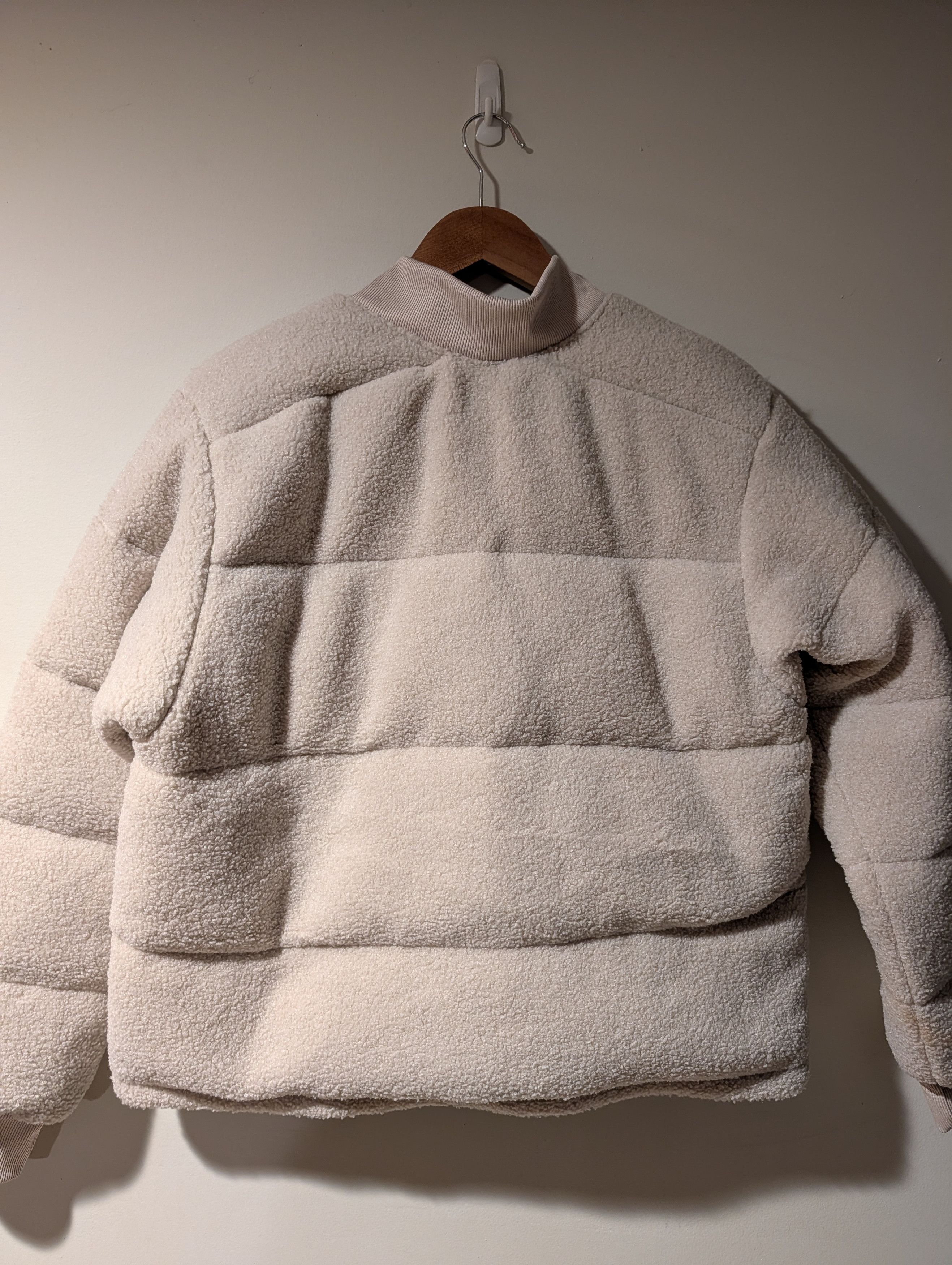 Columbia COLUMBIA Women's Puffect Novelty Jacket dark stone/cream NWT Size US L / EU 52-54 / 3 - 6 Thumbnail