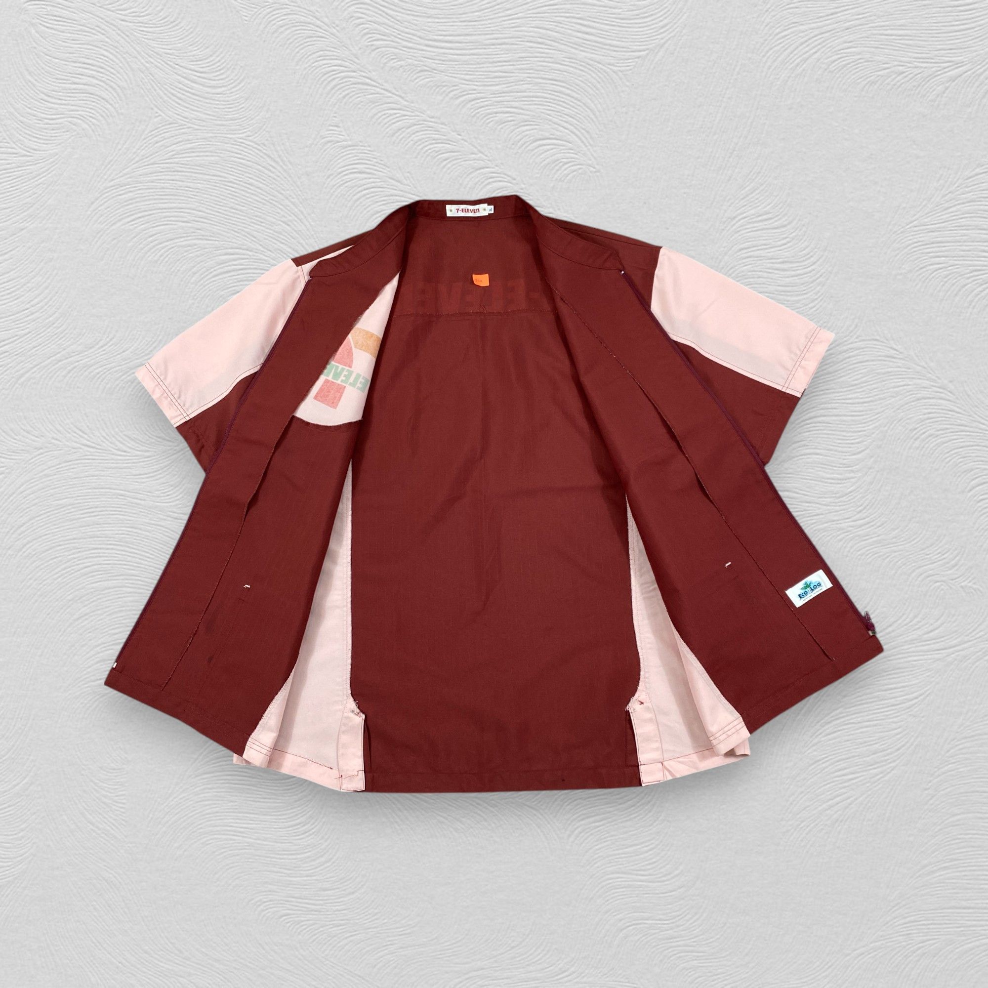 Japanese Brand Vintage 7 Eleven Uniform Zipper Jacket- J514 Size US M / EU 48-50 / 2 - 3 Thumbnail