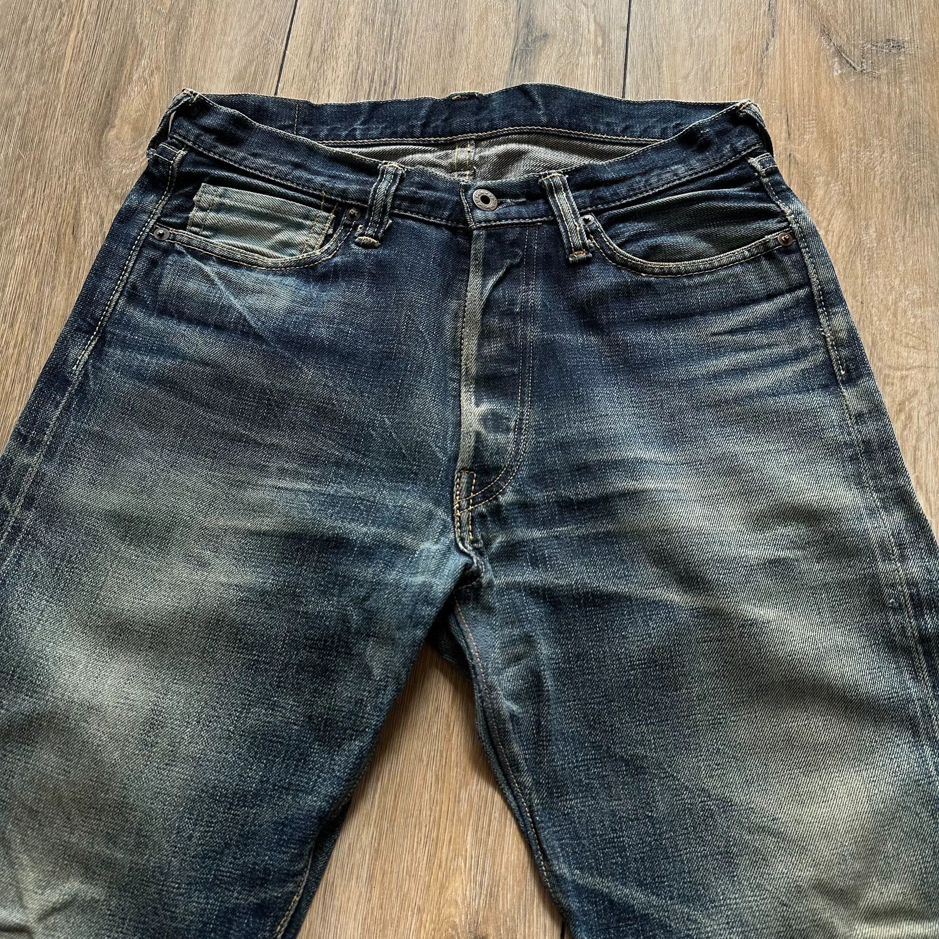 Full Count & Co. Fullcount 1100EX-17 Limited Raw Denim Jeans Size US 30 / EU 46 - 1 Thumbnail
