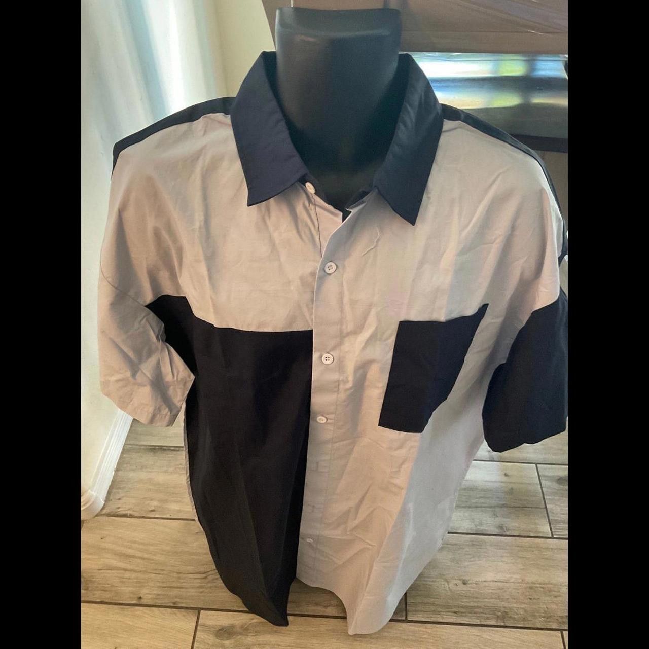 Shein Mens Used Button Front Block Size US XL / EU 56 / 4 - 1 Thumbnail