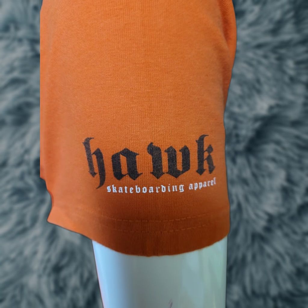 Vintage Tony Hawk T-Shirt Skateboarding Apparel Logo Graphic Tee XS XSmall Men Orange 100% Cotton Short Sleeve Women/Men? Size US XS / EU 42 / 0 - 1 Thumbnail