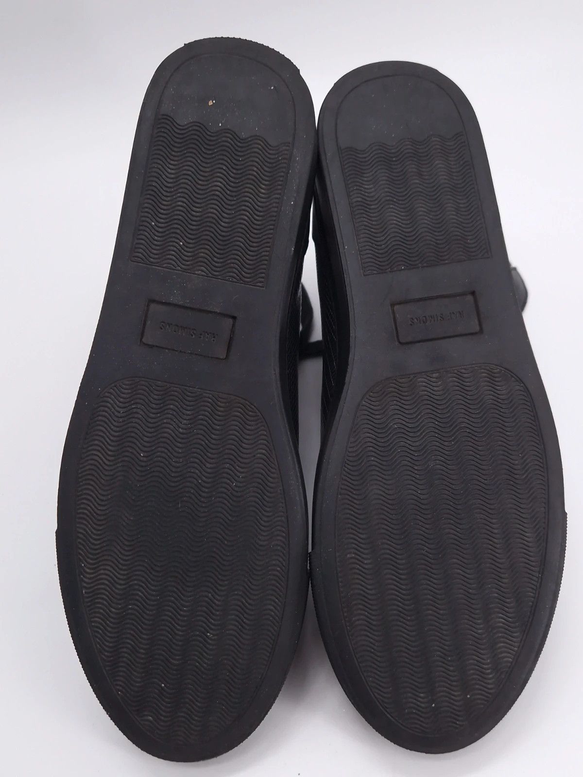 Raf Simons Raf Simons Archival Hi Top Leather Sneaker Size US 10 / EU 43 - 13 Thumbnail