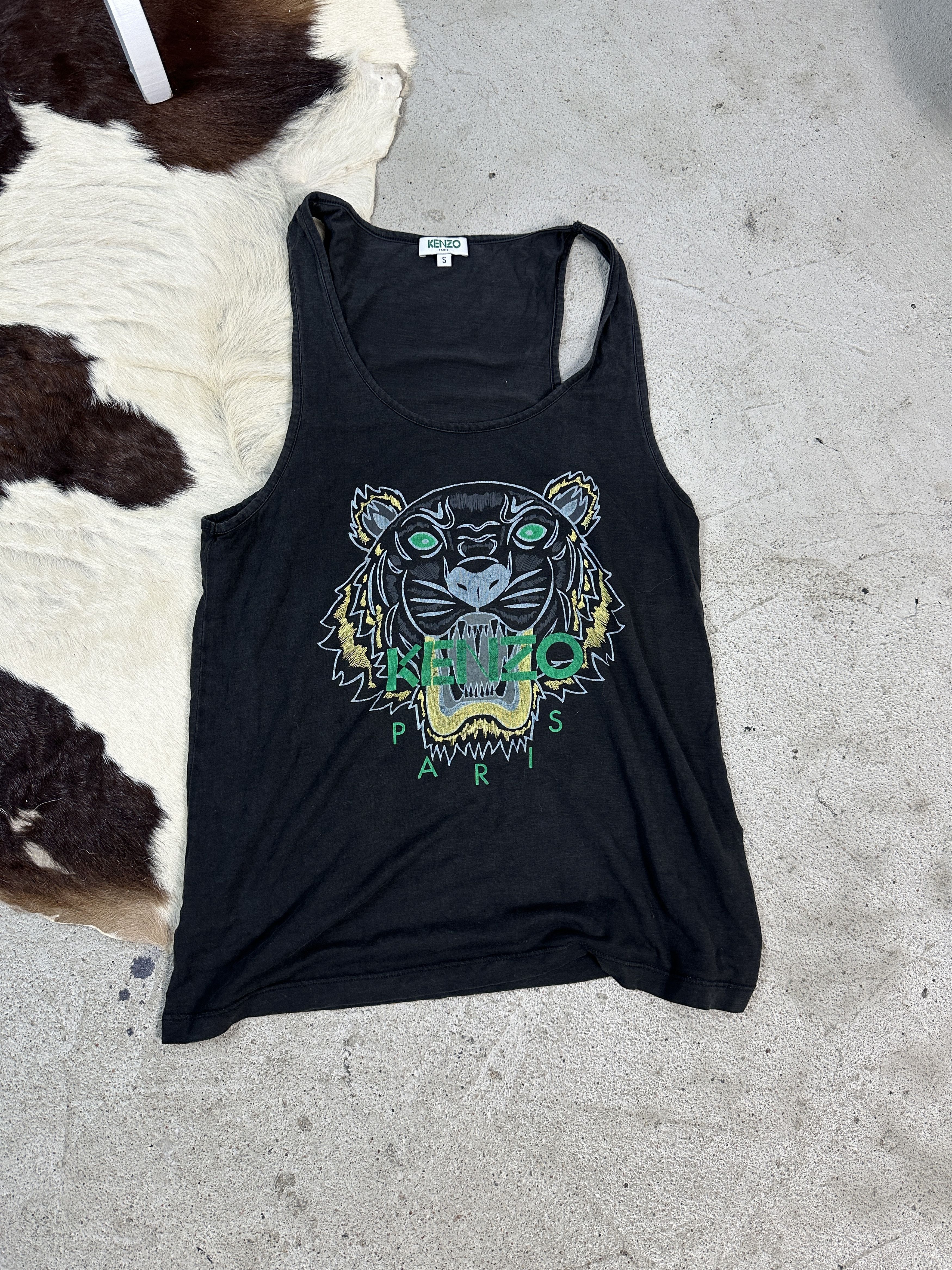 Kenzo × Vintage Vintage Avant Garde Archive Y2K Tanktop Kenzo Size S / US 4 / IT 40 - 1 Thumbnail