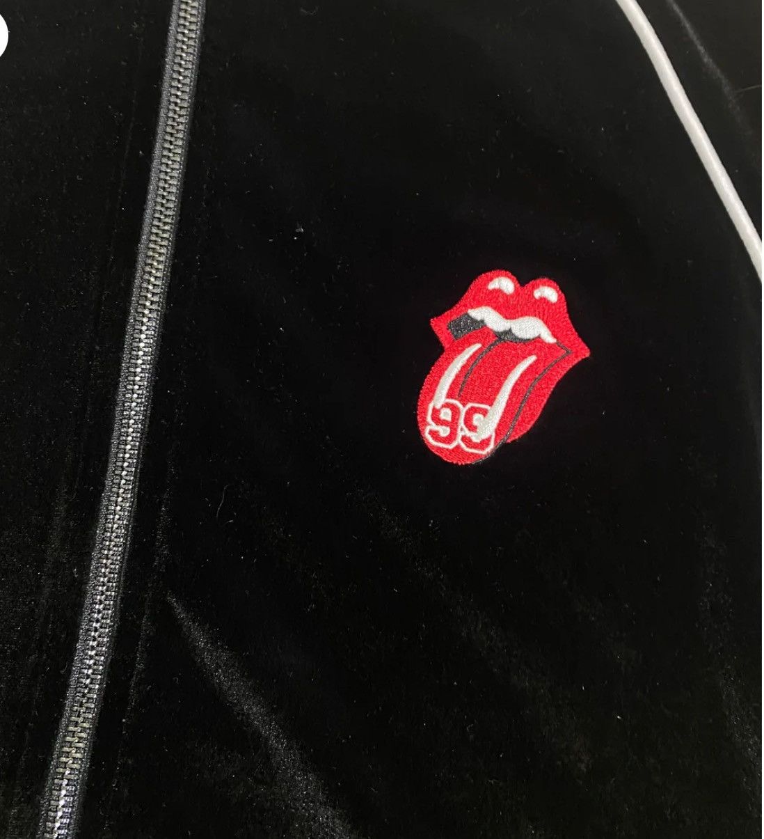 Designer Brainwashed rolling stone velour zip Size US M / EU 48-50 / 2 - 4 Thumbnail