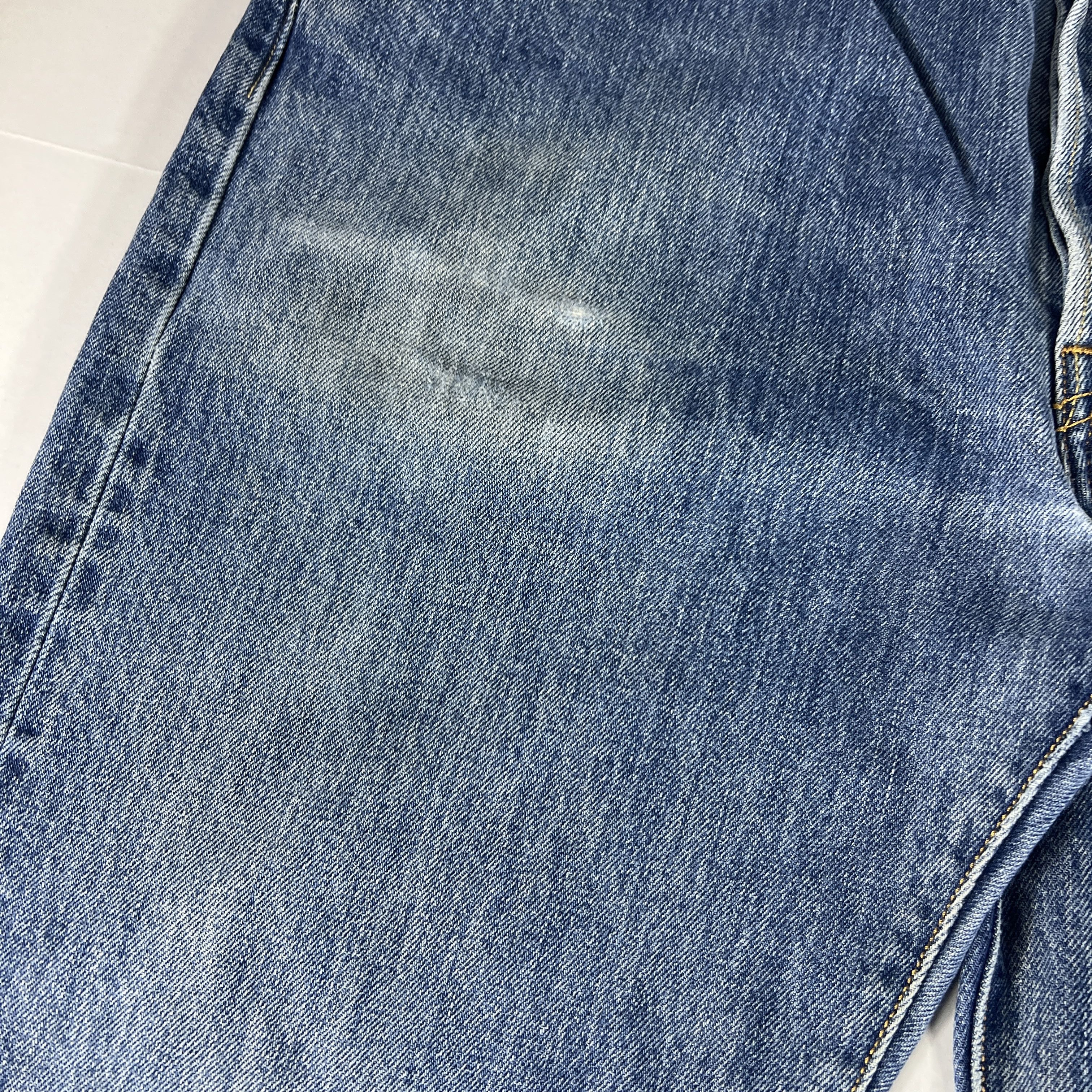 Levi's × Vintage Y2K Levi's Jeans 501 XX Straight Blue Faded Cotton Denim Size US 36 / EU 52 - 3 Thumbnail