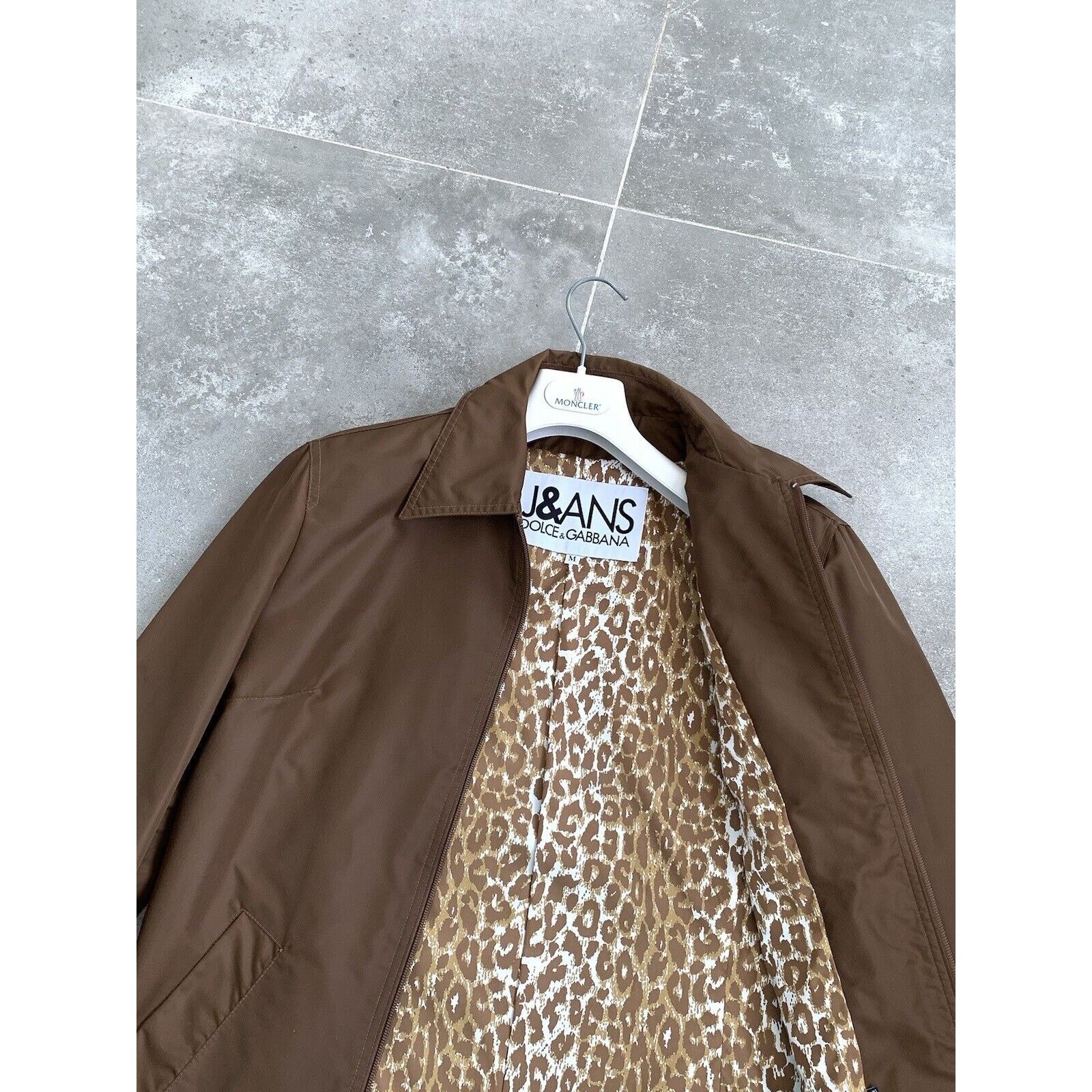 Dolce & Gabbana Women's DOLCE & GABBANA Leopard Bomber Jacket Coat SZ M L Size M / US 6-8 / IT 42-44 - 13 Thumbnail