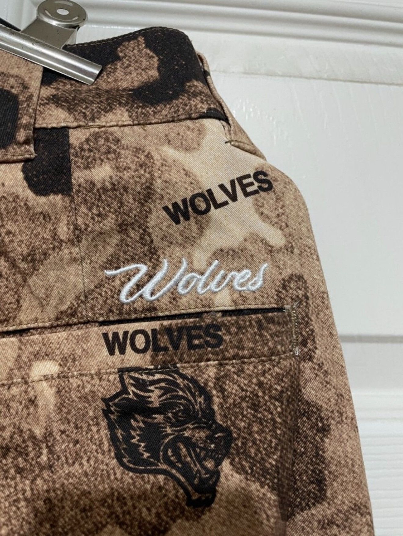 Darc Sport Darc Sport Tan/Black Camouflage Chinos 32Wolves NFGU NWT Size US 32 / EU 48 - 6 Thumbnail