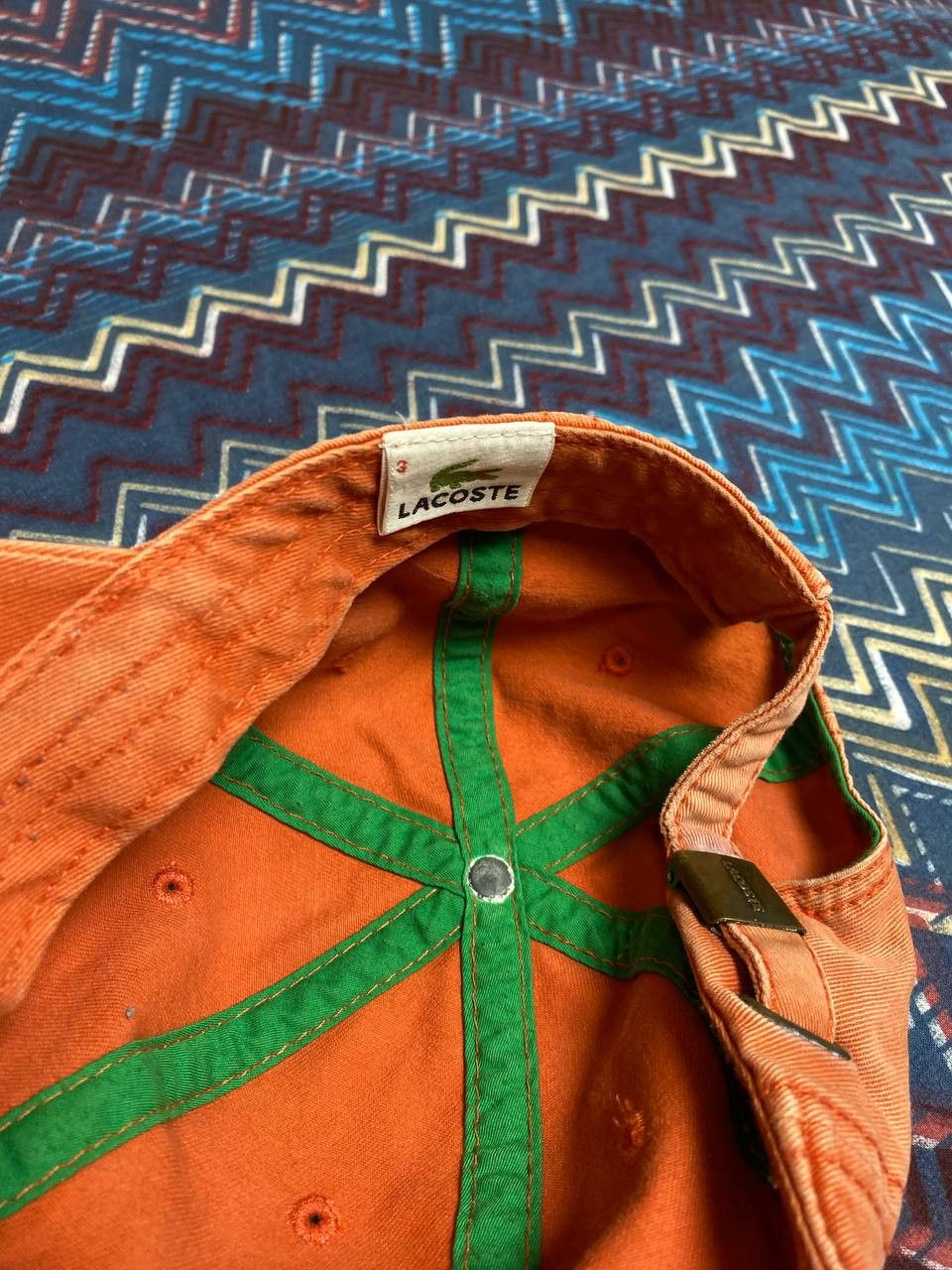 Lacoste × Vintage LACOSTE vintage cap Size ONE SIZE - 5 Thumbnail