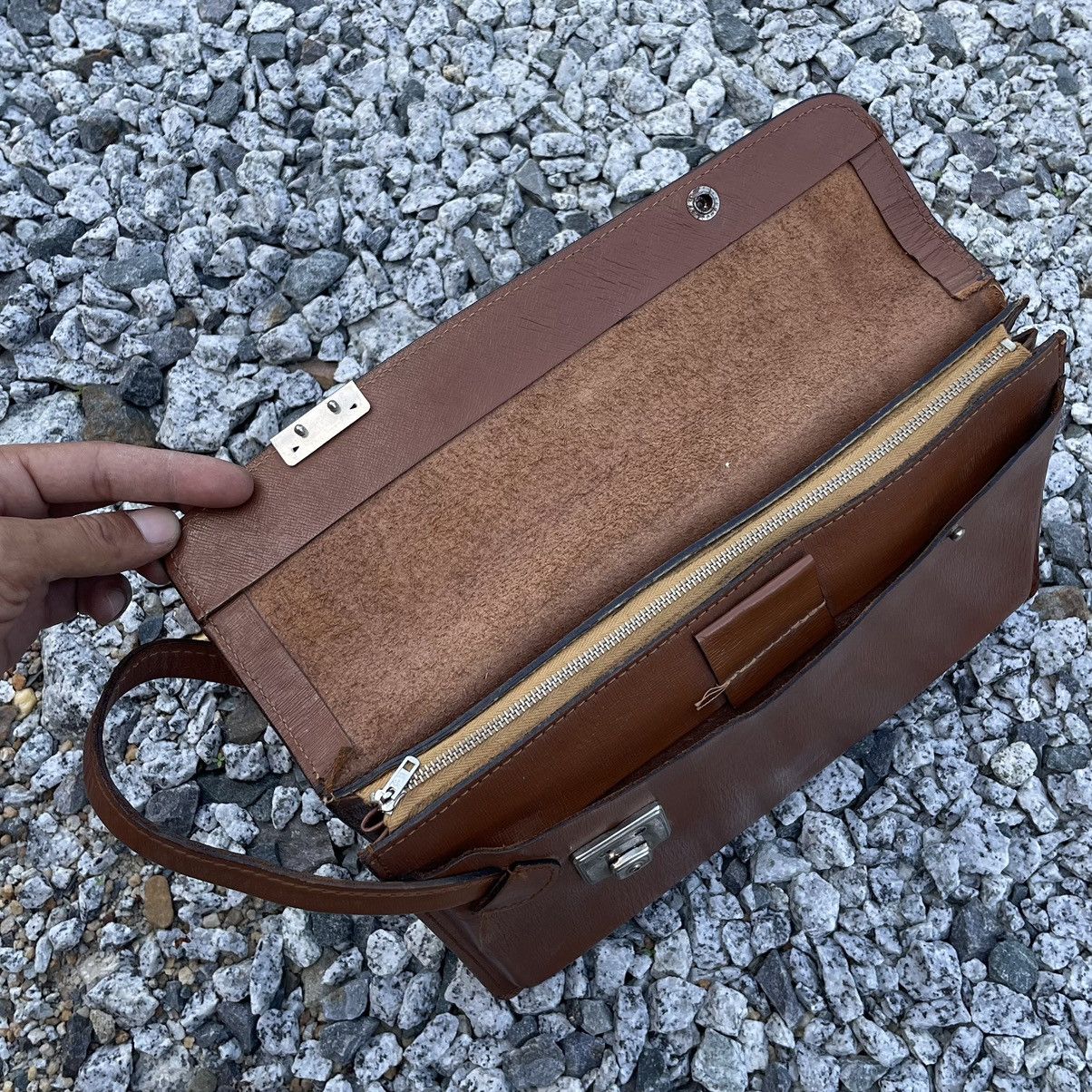 Vintage Vintage Full Leather Clutch Size ONE SIZE - 8 Thumbnail