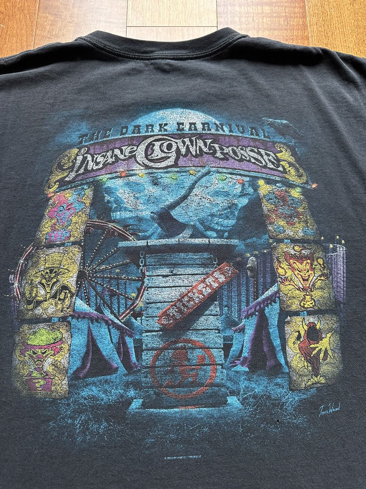 Band Tees Crazy Y2K 00s Insane Clown Posse Rap Band T-Shirt Size US XL / EU 56 / 4 - 6 Thumbnail