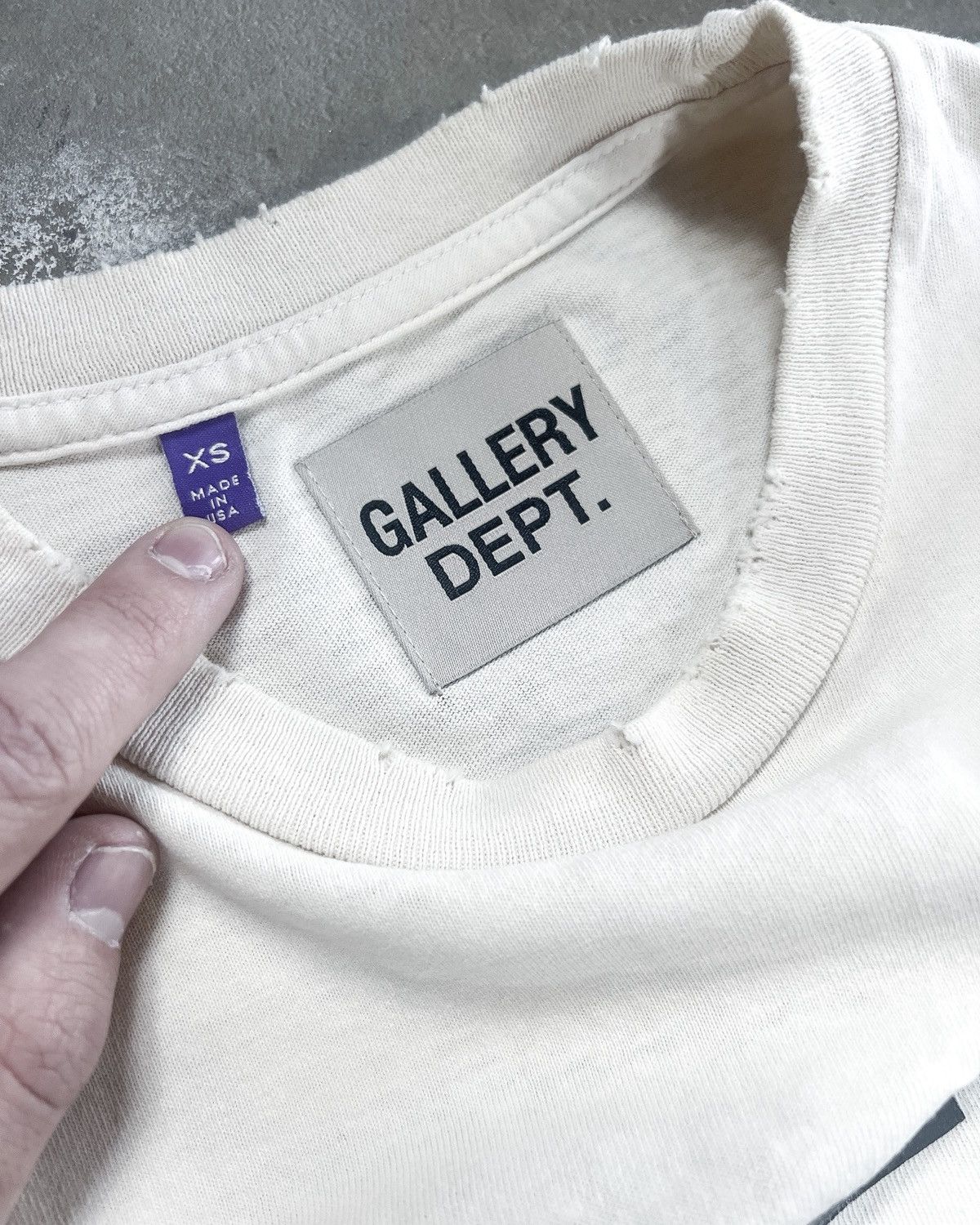 Gallery Dept. S/S23 DISTRESSED SLEEP APNEA T-SHIRT Size US XS / EU 42 / 0 - 8 Thumbnail