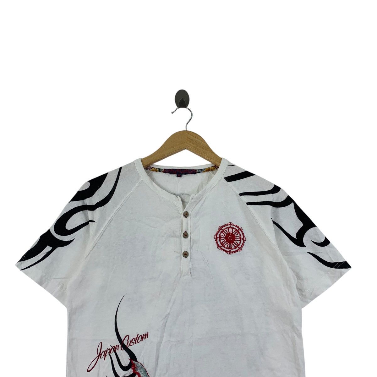 Other SUKAJAN T SHIRTS Japan Custom Koi Embroidered Tee Top Size US M / EU 48-50 / 2 - 2 Thumbnail