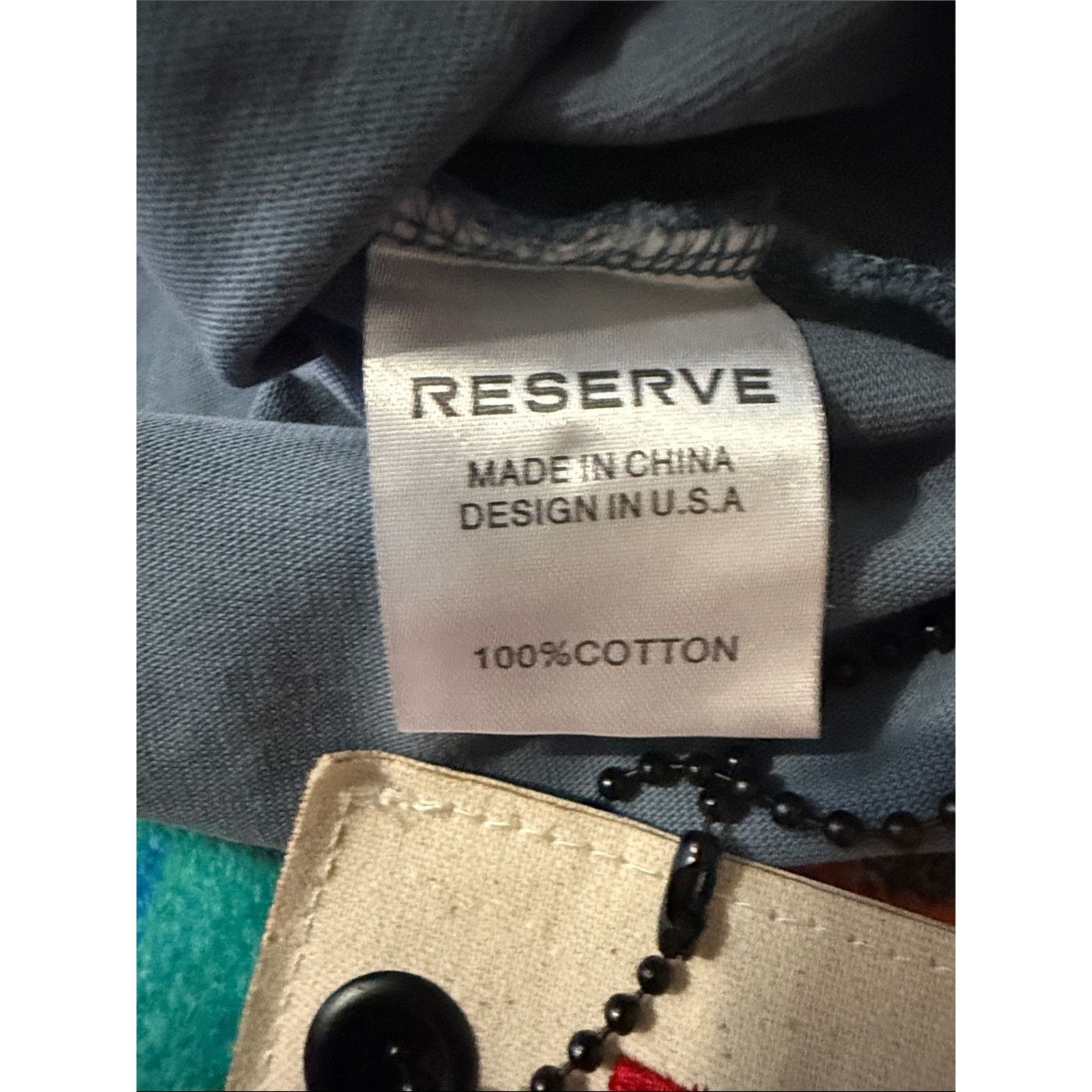 Other RESERVE “KINGDOM OF GOD” RESURRECTION - RHINESTONES TEE Size US S / EU 44-46 / 1 - 10 Thumbnail