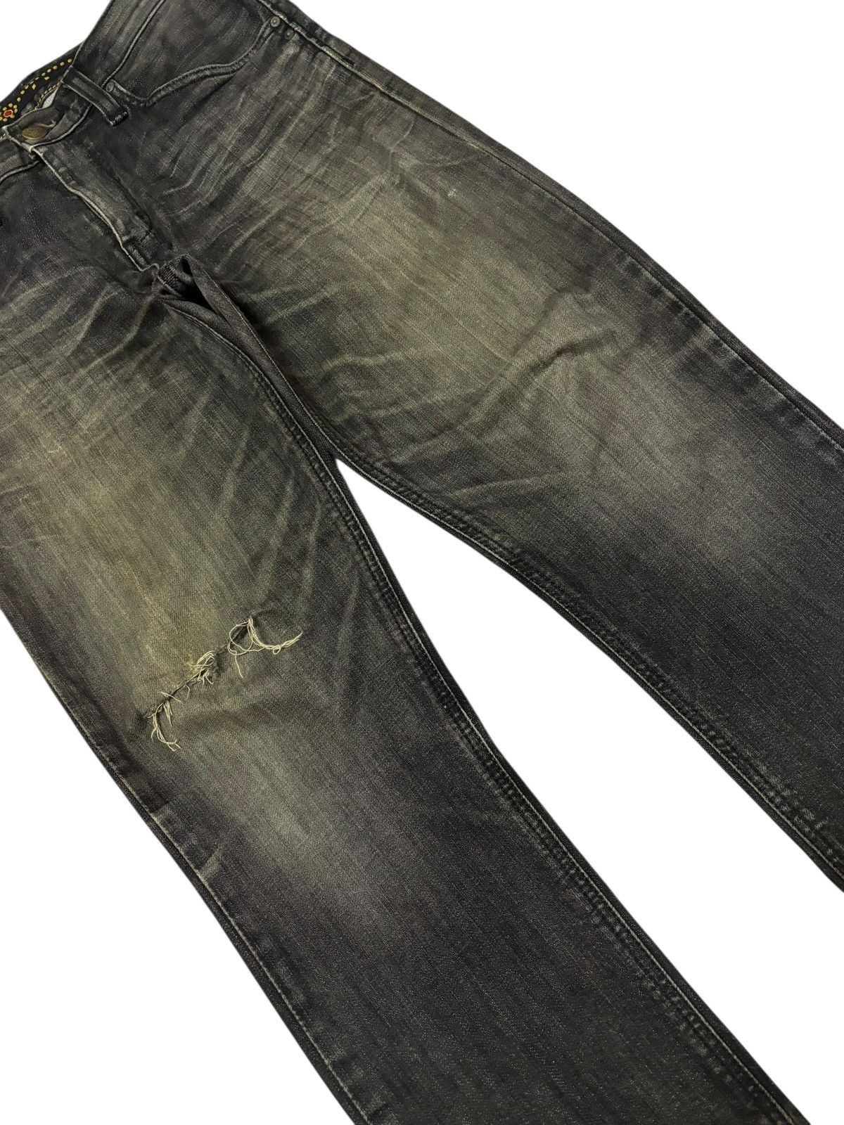 Edwin Vtg Edwin XV Japan Distressed Jeans Size US 30 / EU 46 - 4 Thumbnail