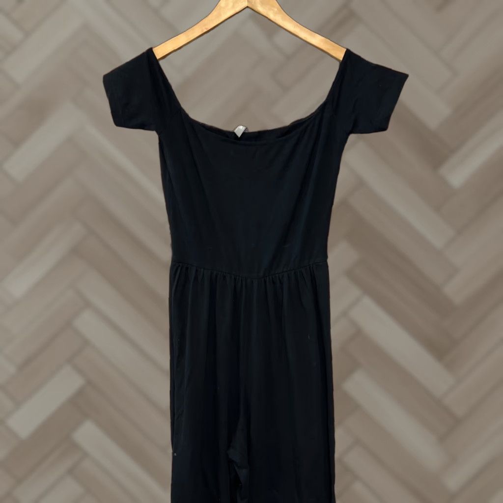 Asos ASOS Black Sleeveless Jumpsuit Womens 8 Size 8 Jumpsuit Sleeveless Womens Black 90s Style? Size 30" / US 8 / IT 44 - 1 Thumbnail