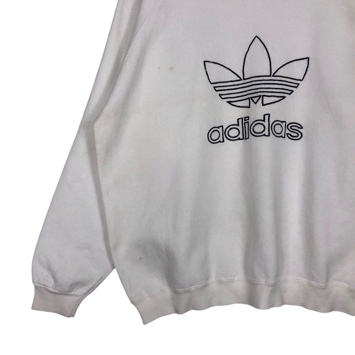 Adidas Vintage Adidas Big Logo Sweatshirt 90s Collection XL #A2 Size US M / EU 48-50 / 2 - 3 Thumbnail