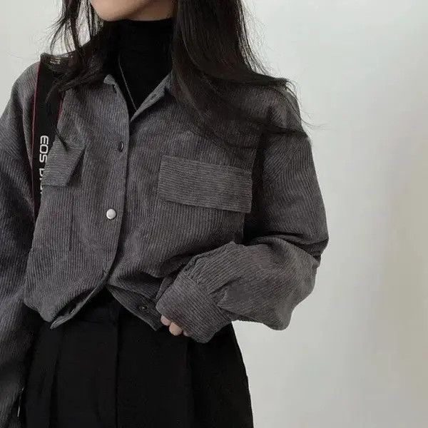 VIBE Vintage Corduroy Cropped Jacket Size ONE SIZE - 2 Thumbnail