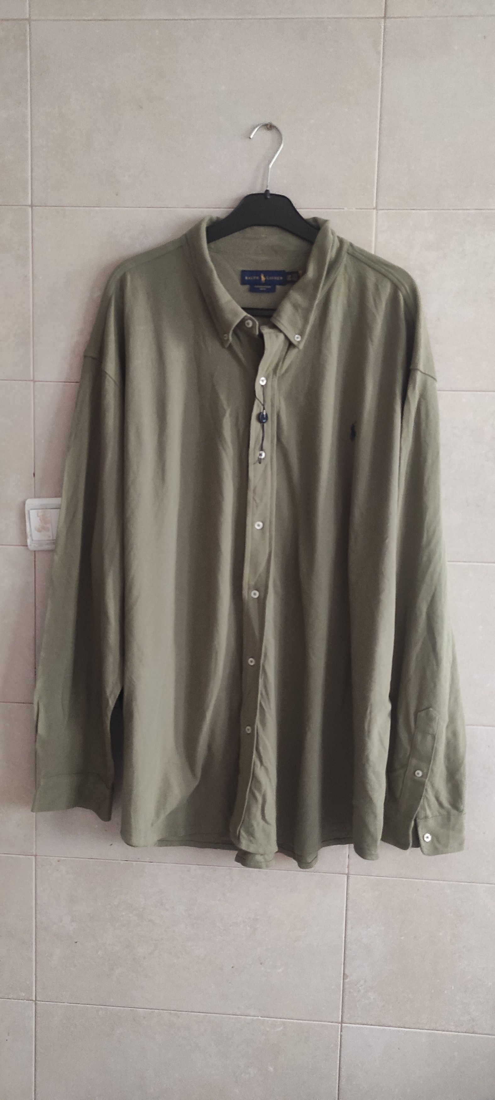 Polo Ralph Lauren Ralph Lauren Men's Button Down Shirt Men Cotton Long Sleeve Size US XXL / EU 58 / 5 - 1 Thumbnail