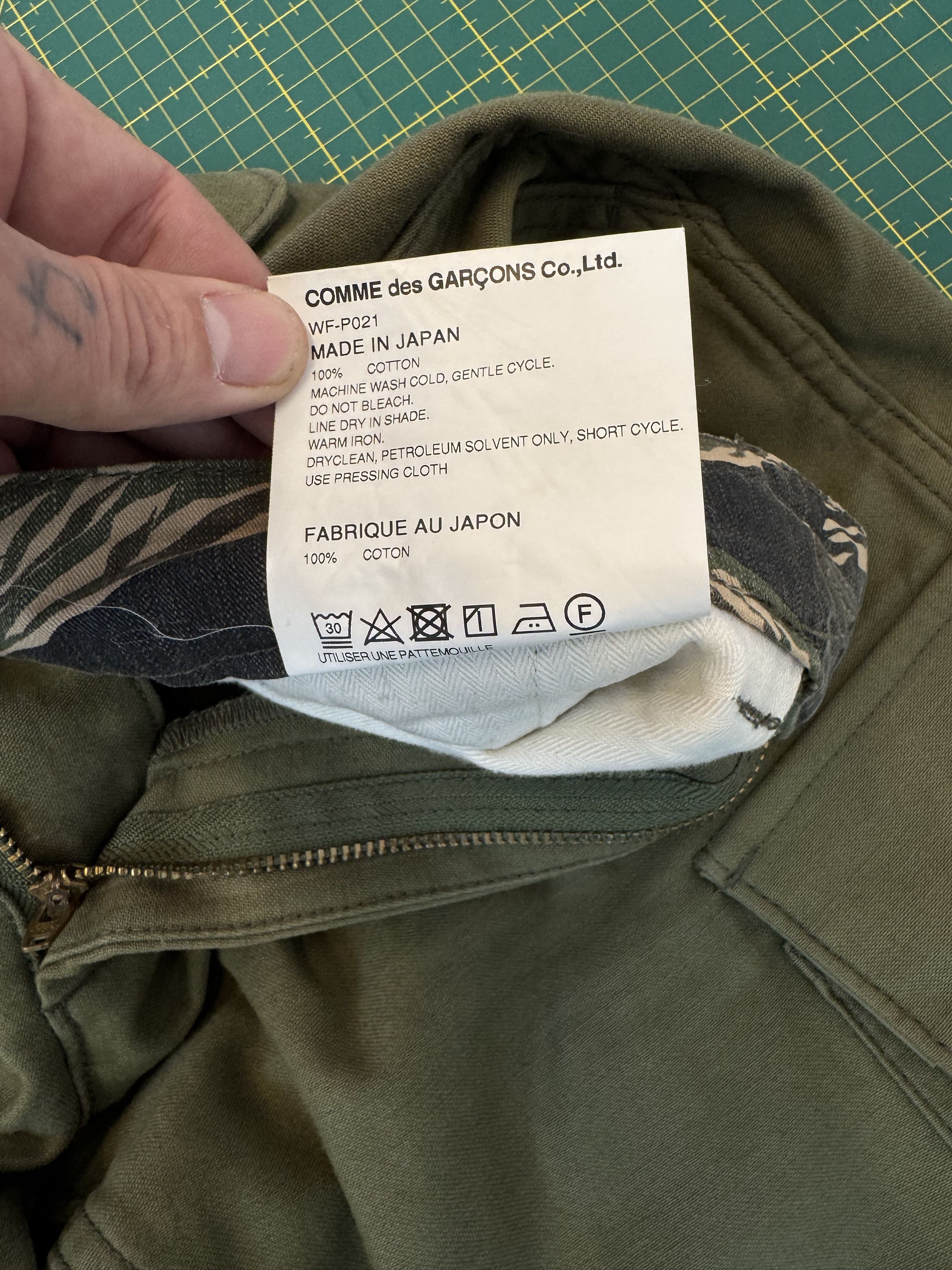 Junya Watanabe Junya Watanabe Man Cargo Trouser WF-P021 Size US 29 - 5 Thumbnail