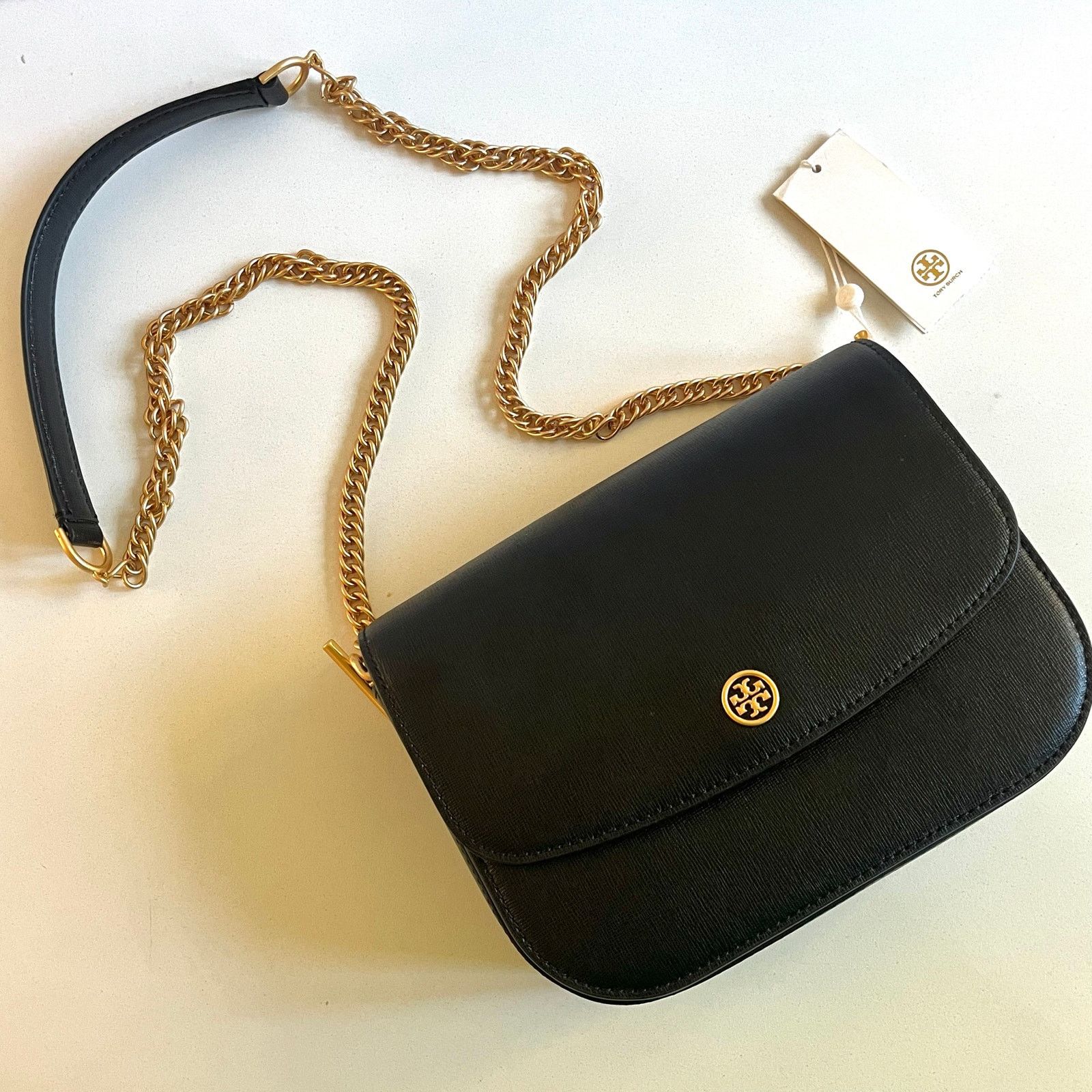 Tory Burch TORY BURCH NWT Leather Robinson Convertible Crossbody Size ONE SIZE - 1 Thumbnail